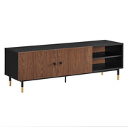 Nexus 60" TV Stand - Black Walnut