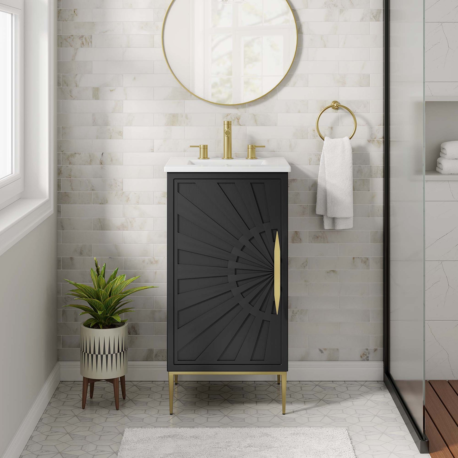 Awaken Bathroom Vanity Basin Included