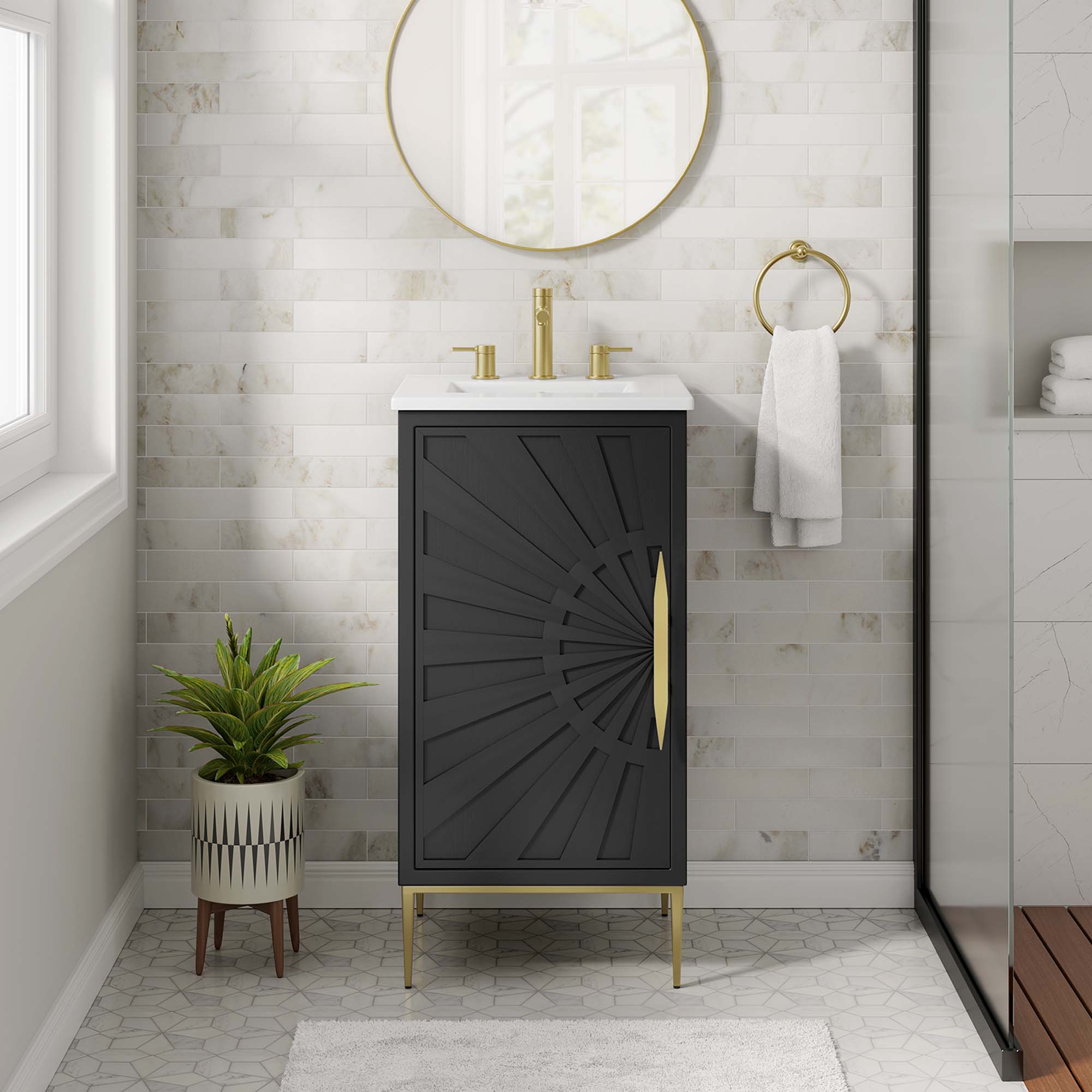Awaken Bathroom Vanity Basin Included