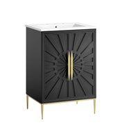Awaken Bathroom Vanity Basin Included - White Black