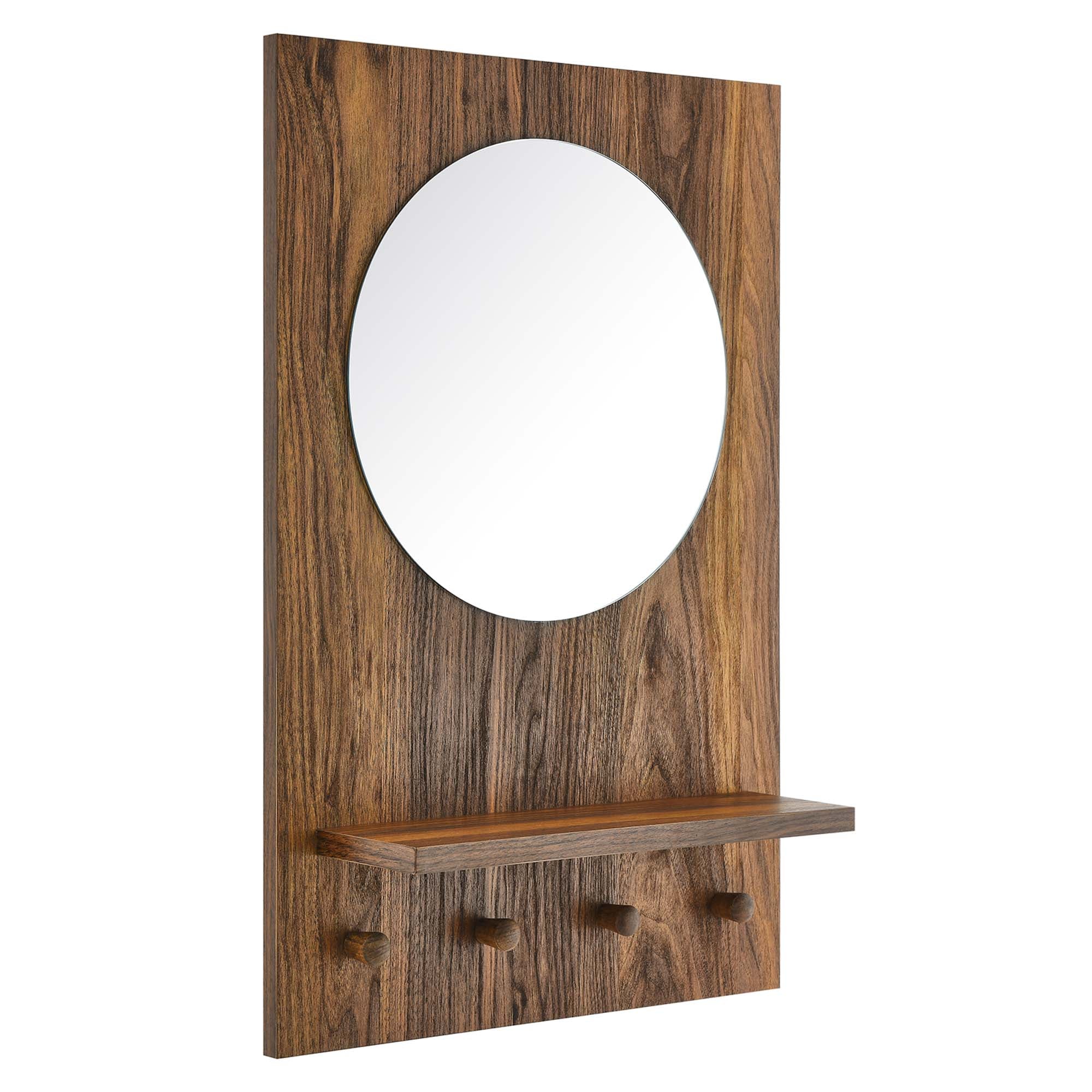 Glint Mirror - Walnut
