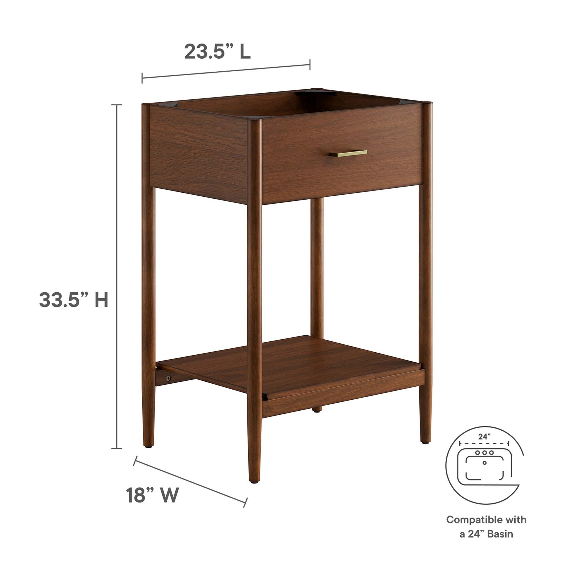 Zaire Bathroom Cabinet Basin Not Included