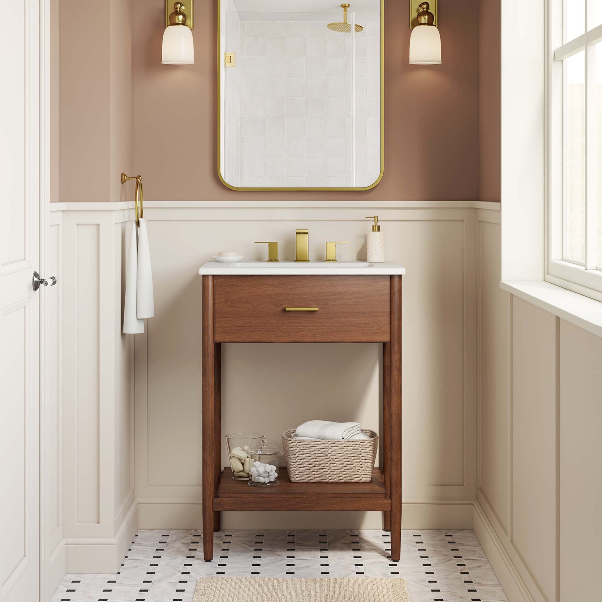 Zaire Bathroom Cabinet Basin Not Included