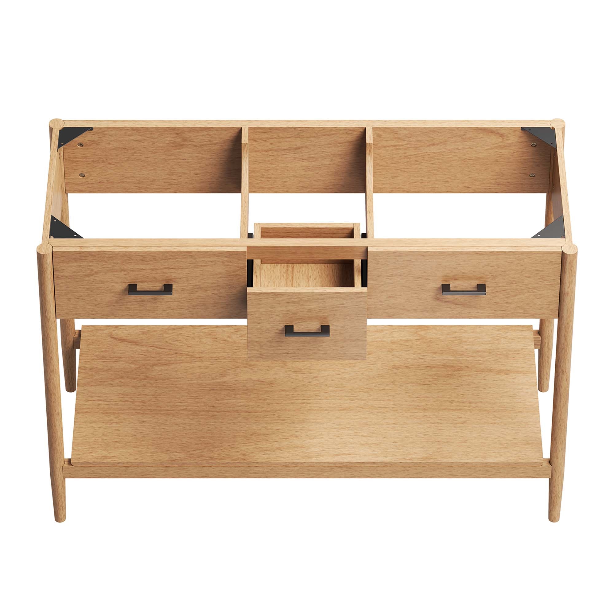 Zaire 48" Double Sink Compatible Bathroom Vanity Cabinet (Sink Basin Not Included)