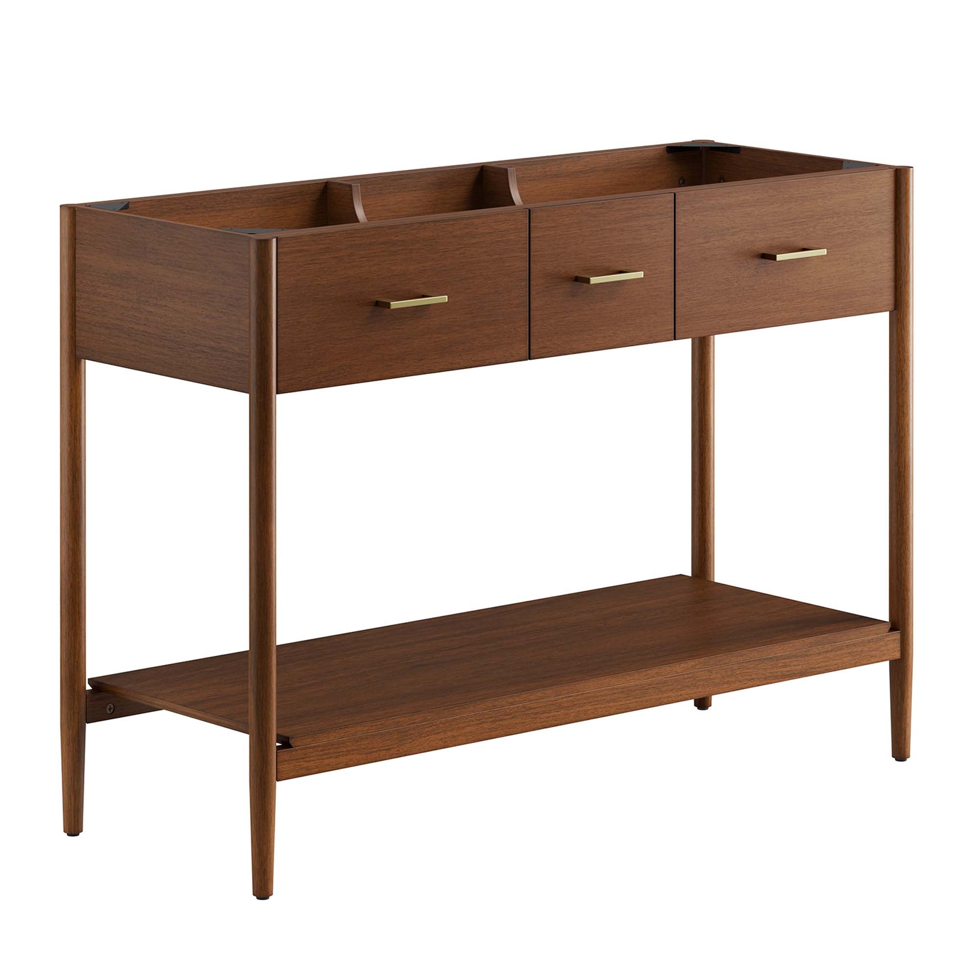 Zaire 48" Double Sink Compatible Bathroom Vanity Cabinet (Sink Basin Not Included)