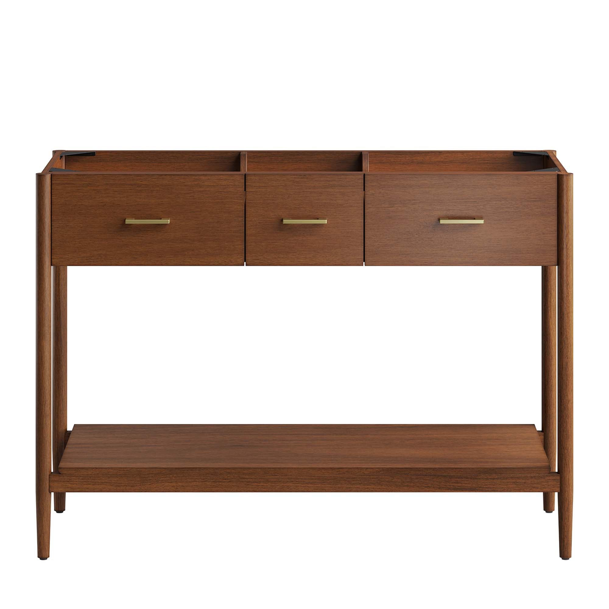 Zaire 48" Double Sink Compatible Bathroom Vanity Cabinet (Sink Basin Not Included)