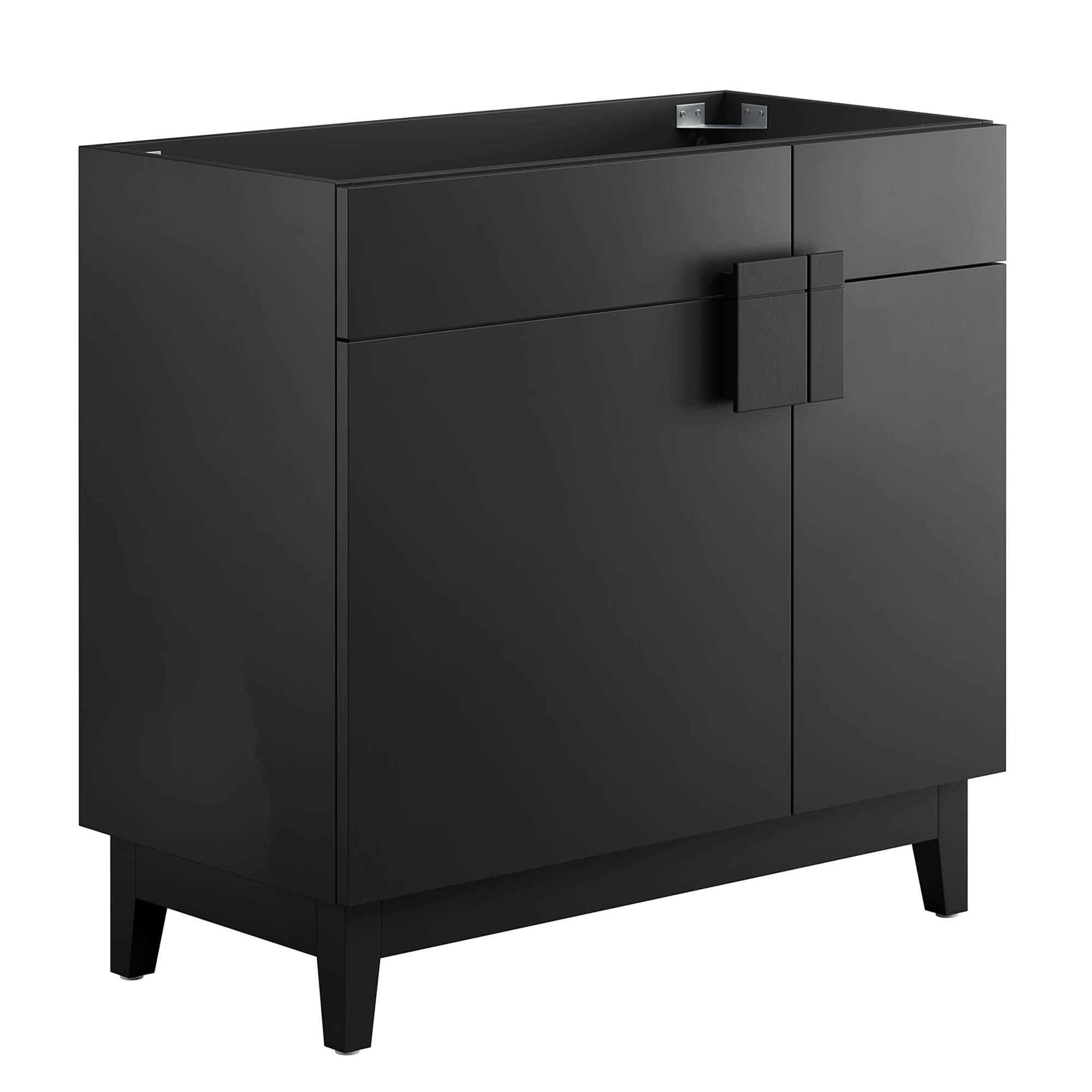 Miles Bathroom Cabinet Basin Not Included - Black