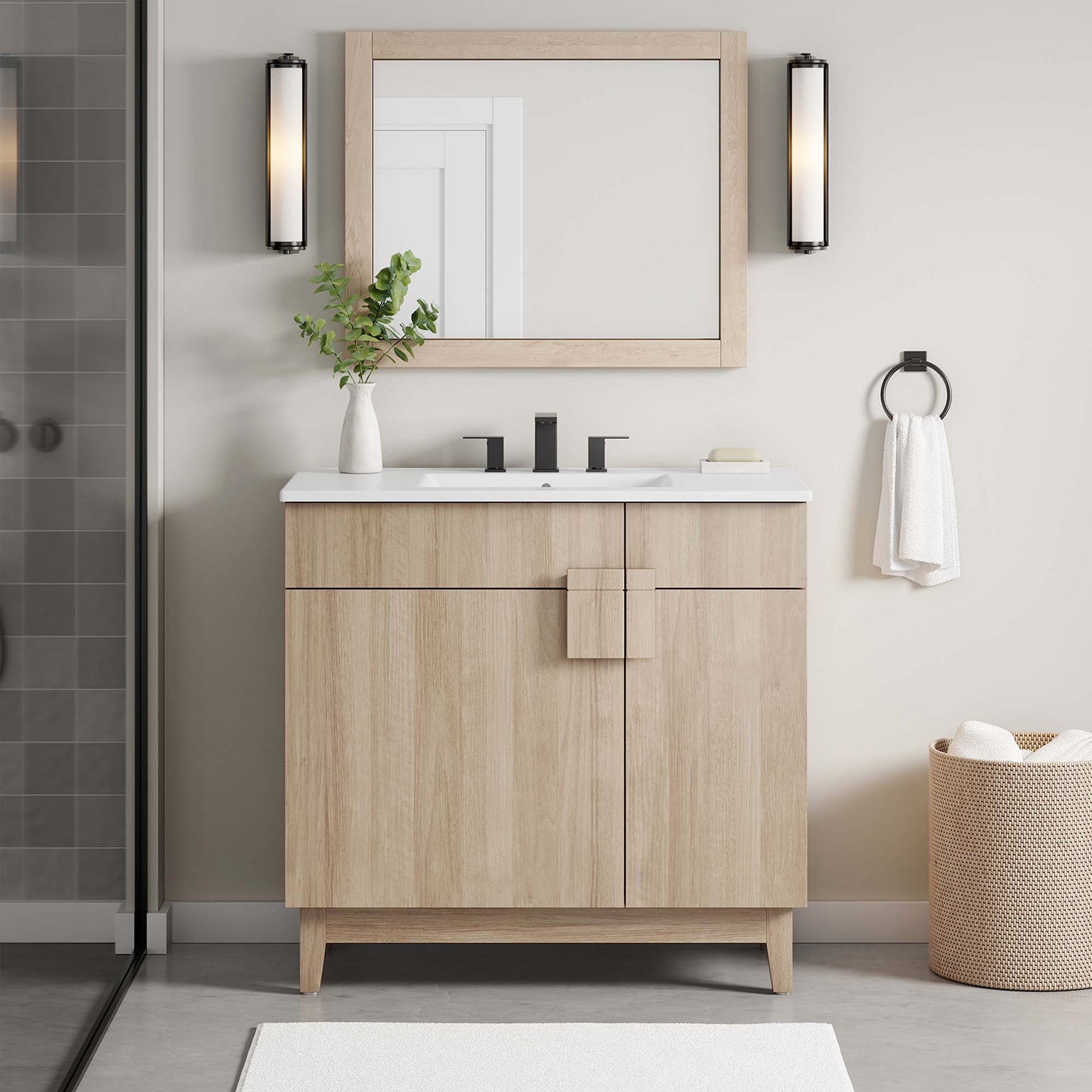Miles Bathroom Cabinet Basin Not Included