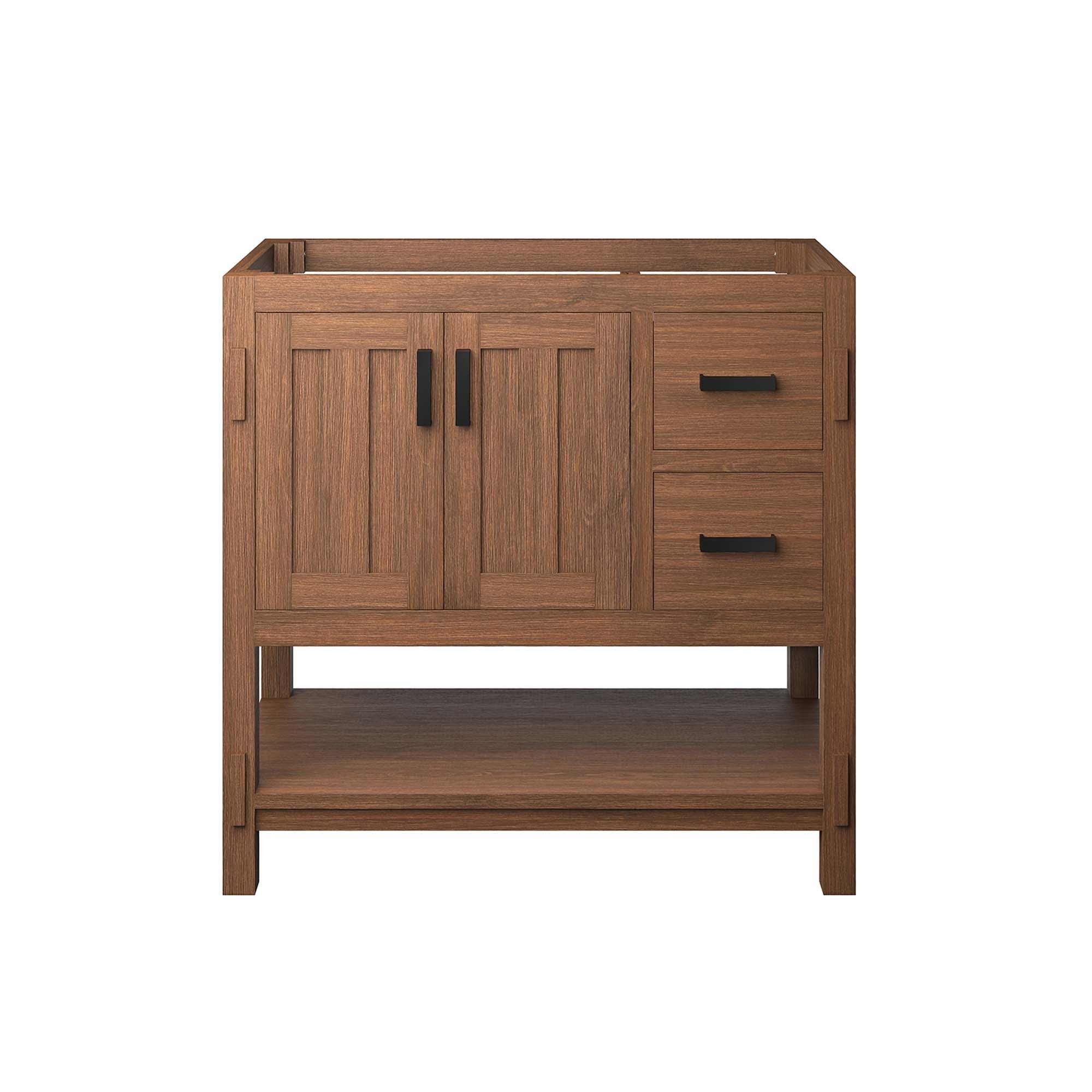 Ashlyn 36" Wood Bathroom Vanity Cabinet (Sink Basin Not Included)