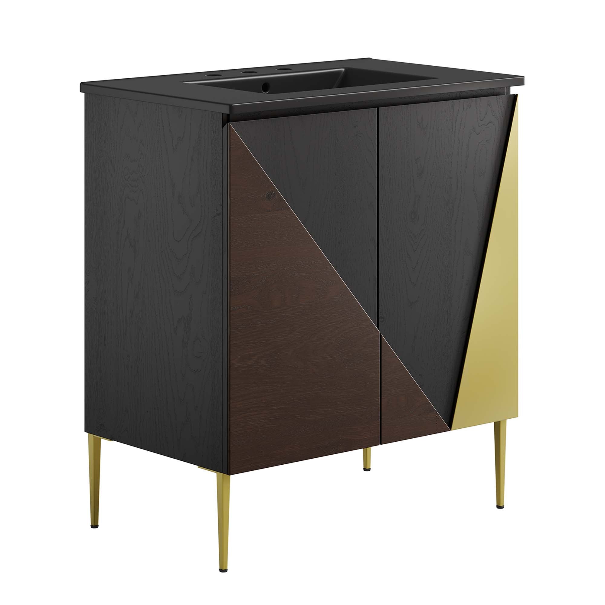 Alchemist 30" Bathroom Vanity - Black Black