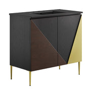 Alchemist 36" Bathroom Vanity - Black Black