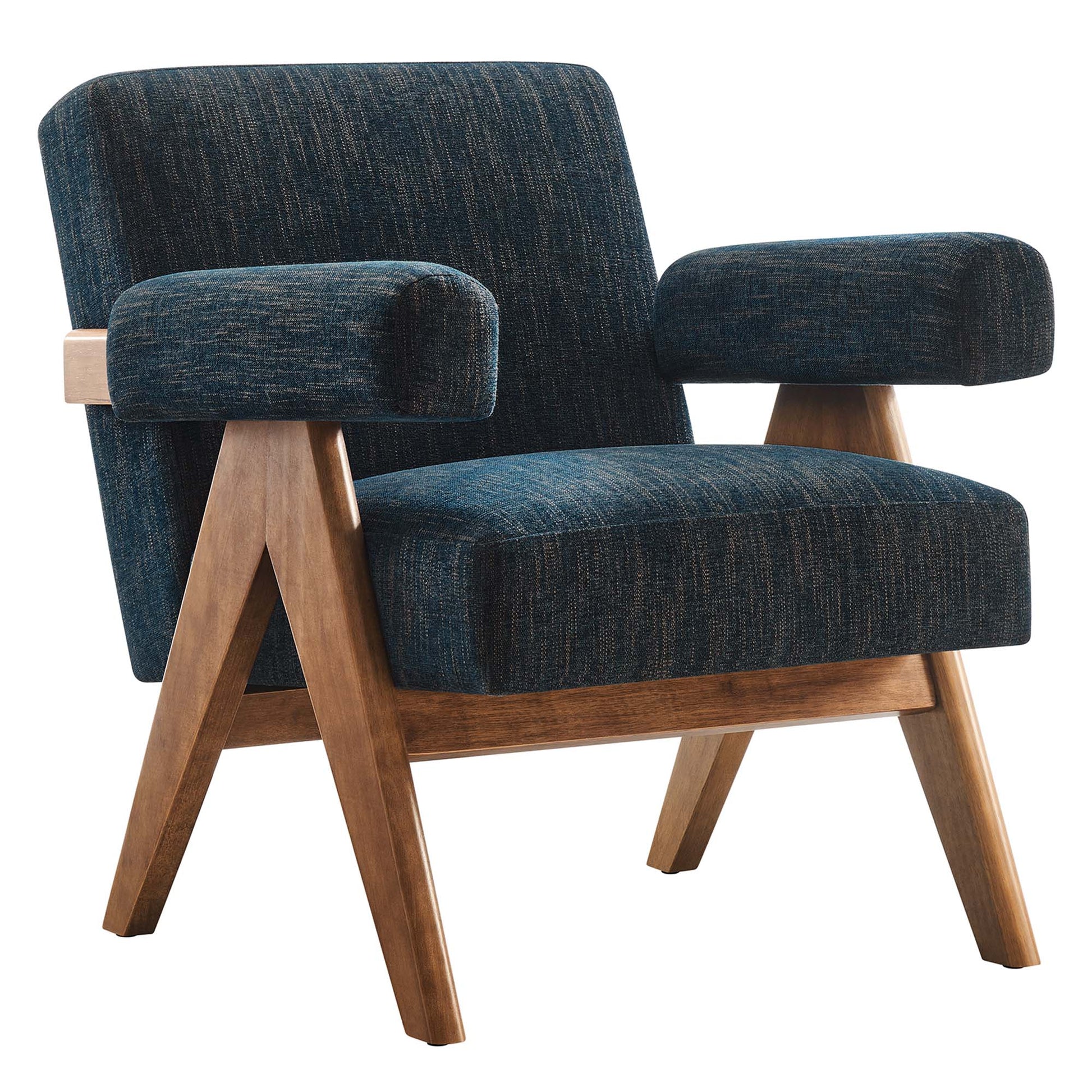 Lyra Fabric Armchair - Azure Fabric