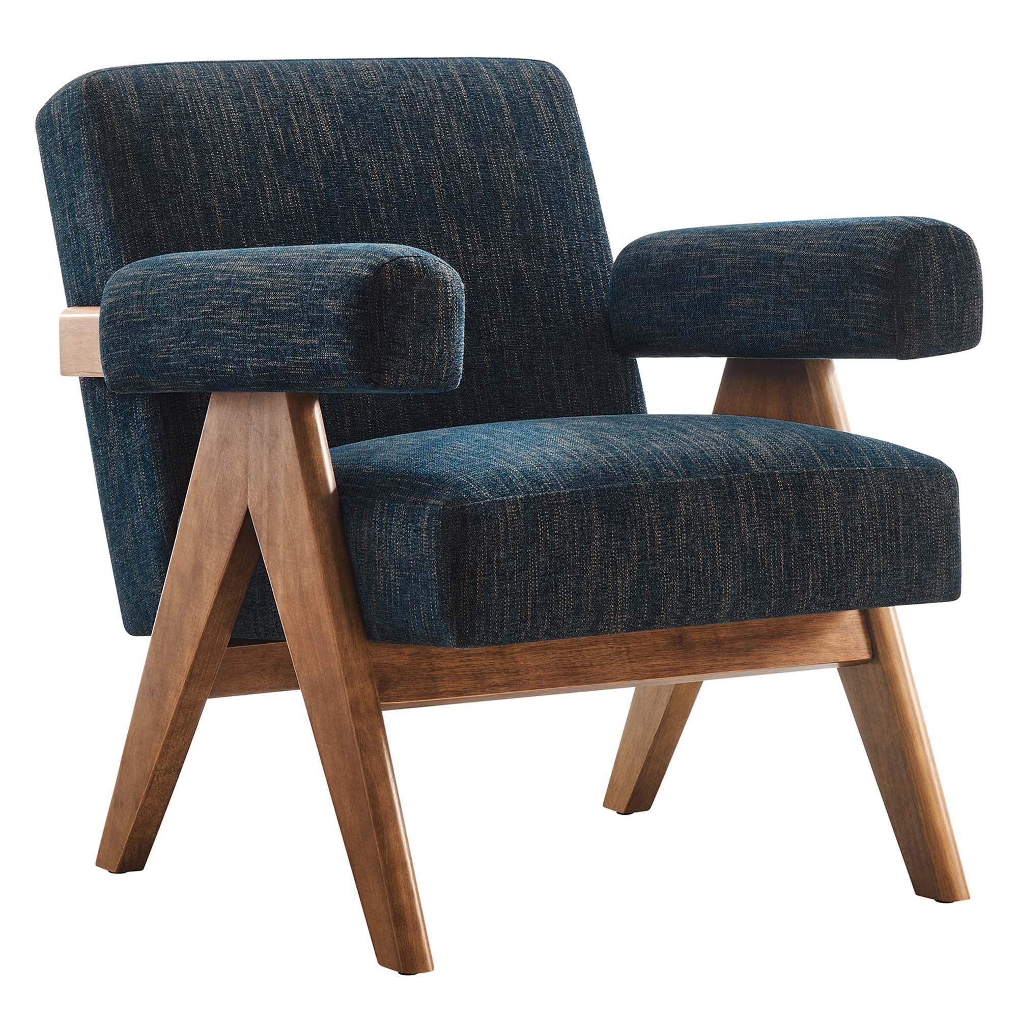 Lyra Fabric Armchair - Azure Fabric