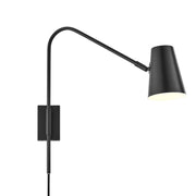 Faye Metal Wall Sconce - Black
