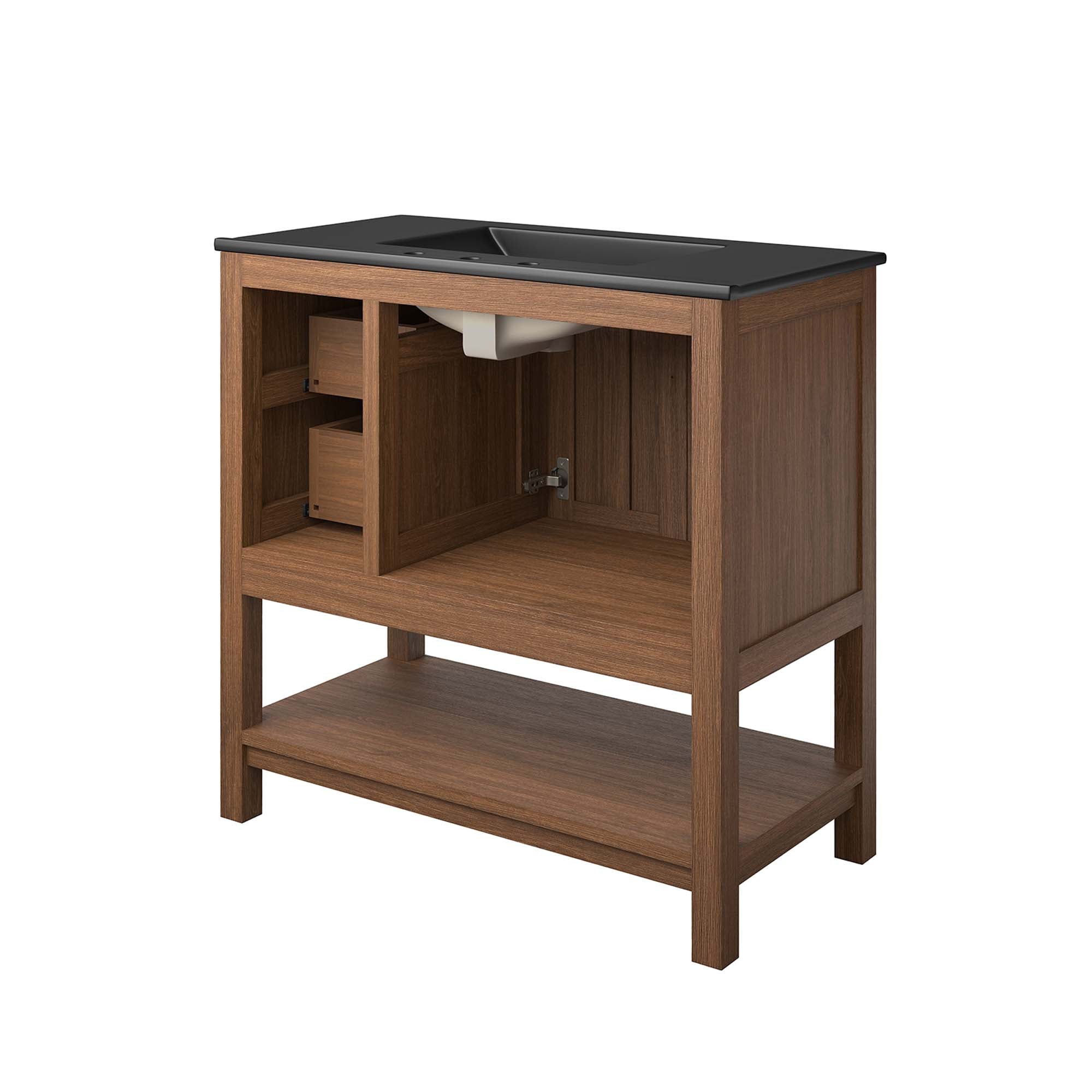 Ashlyn 36" Wood Bathroom Vanity