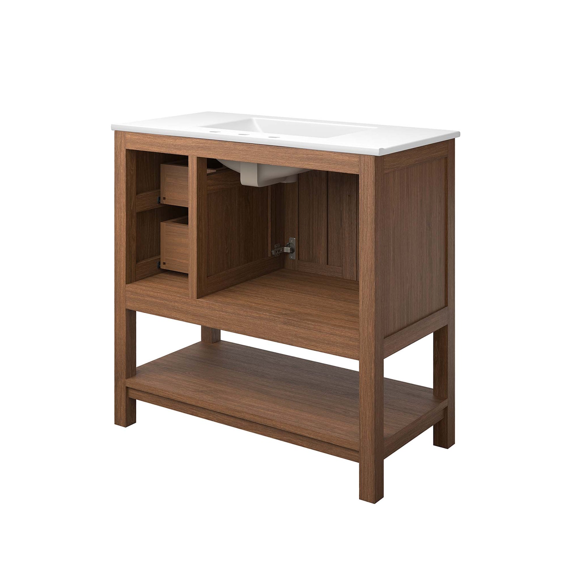 Ashlyn 36" Wood Bathroom Vanity