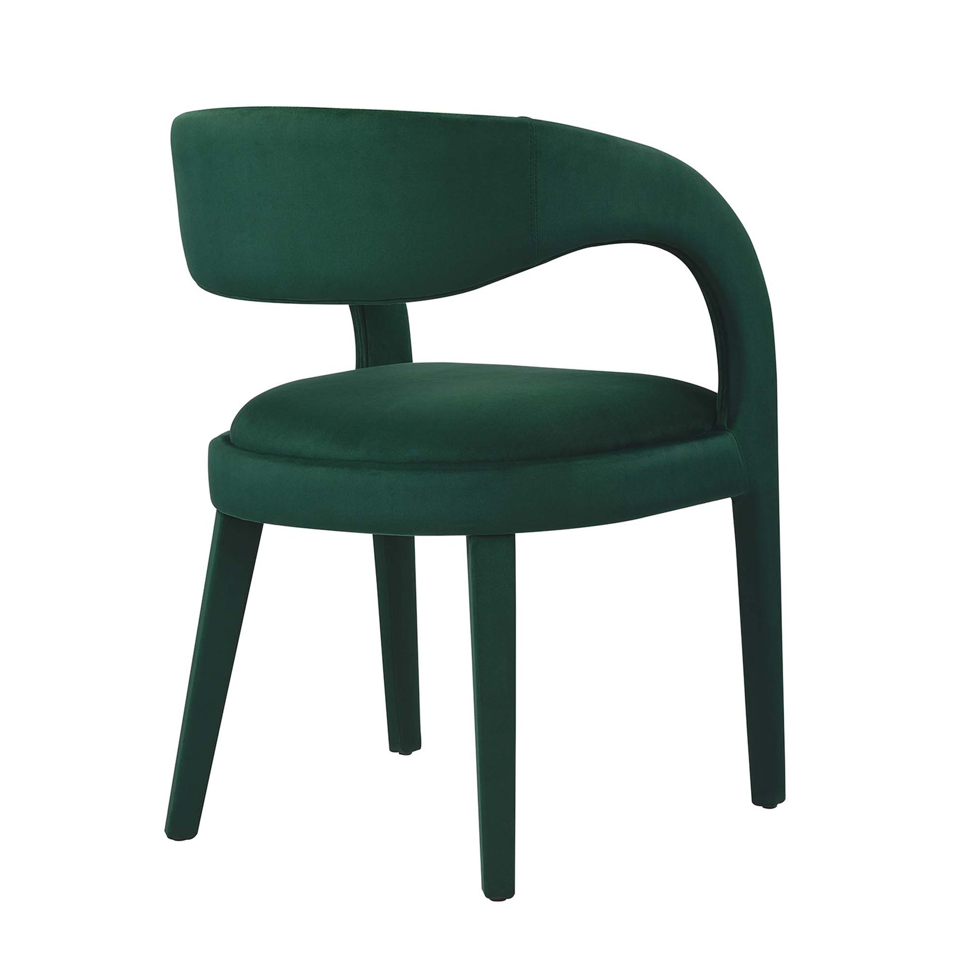 Pinnacle Performance Velvet Dining Chair Set of 2