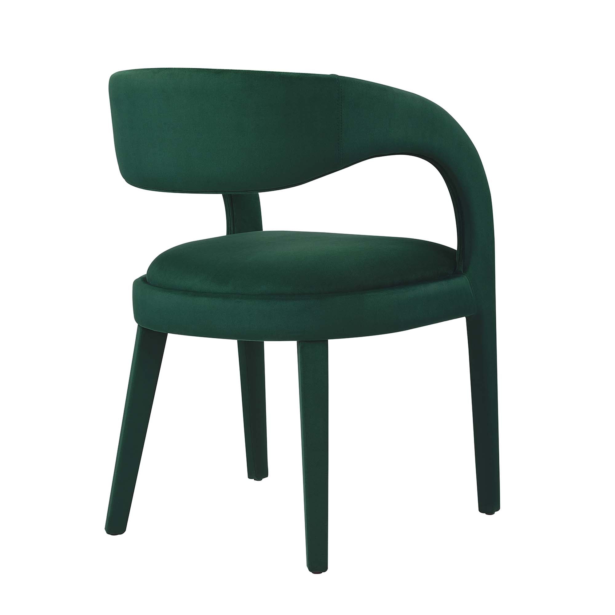 Pinnacle Performance Velvet Dining Chair Set of 2