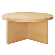 Silas Round Wood Coffee Table - Natural