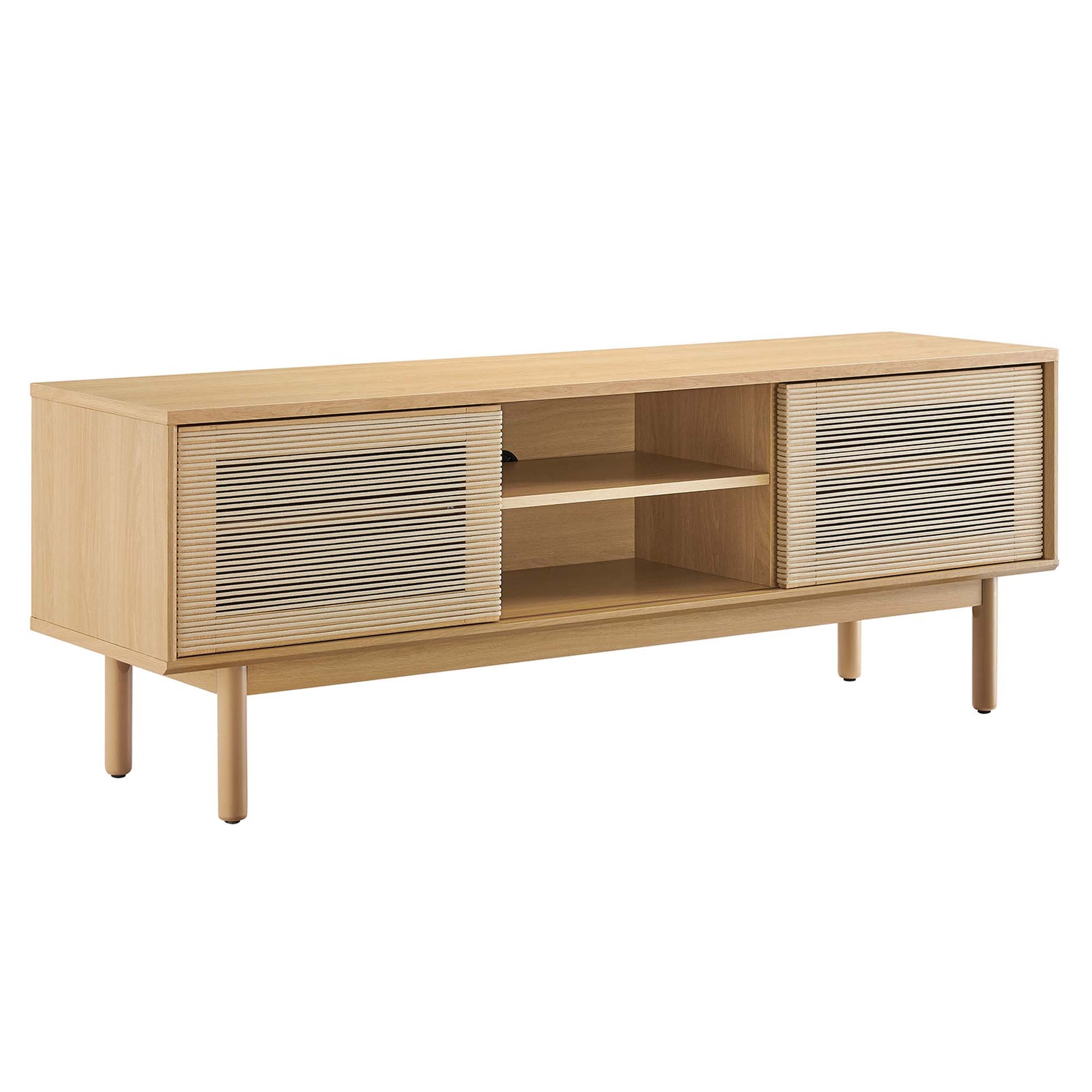 Milo 59" TV Stand - Oak Tan