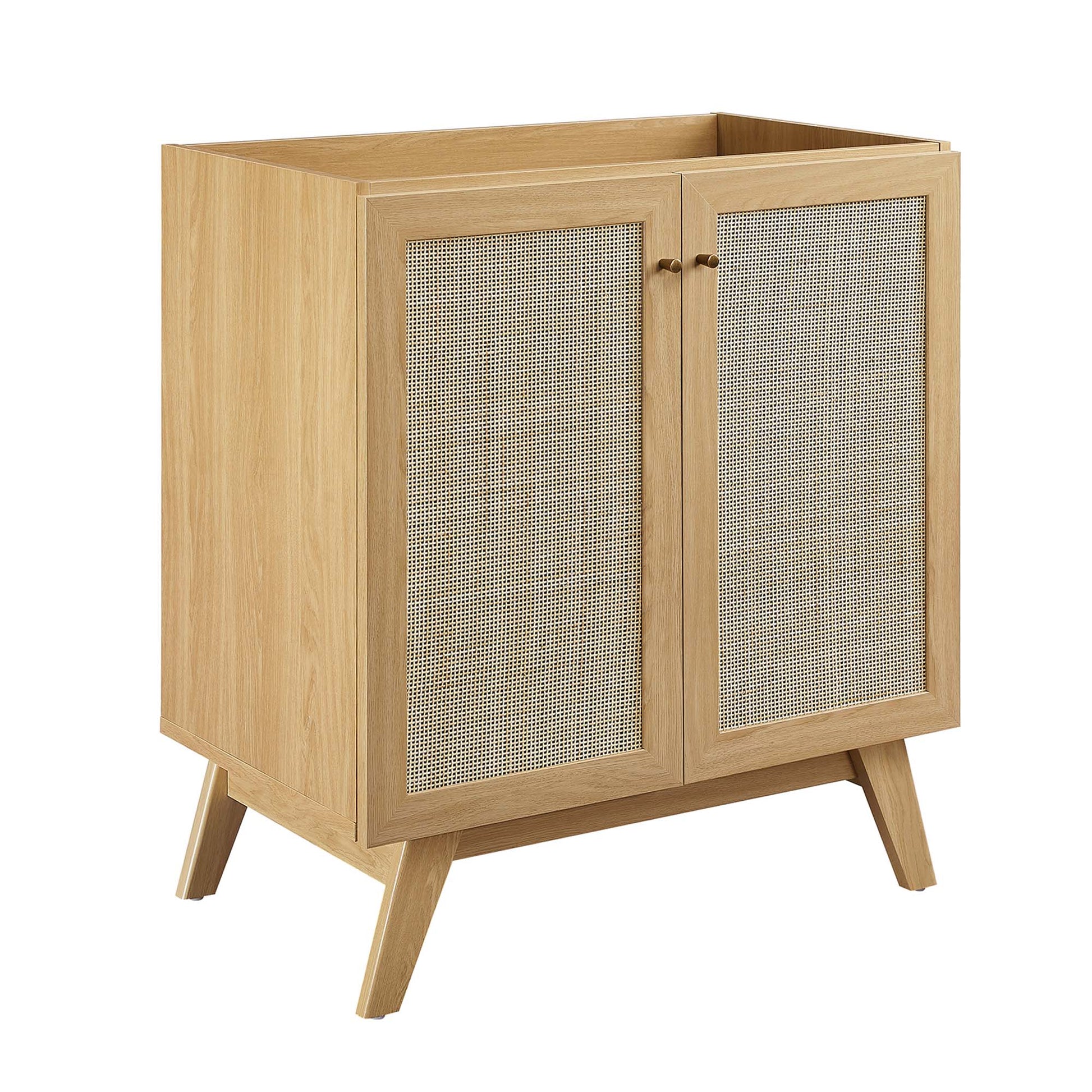 Soma 30" Bathroom Vanity Cabinet (Sink Basin Not Included) - Oak