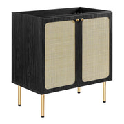 Chaucer 30" Bathroom Vanity Cabinet (Sink Basin Not Included) - Black