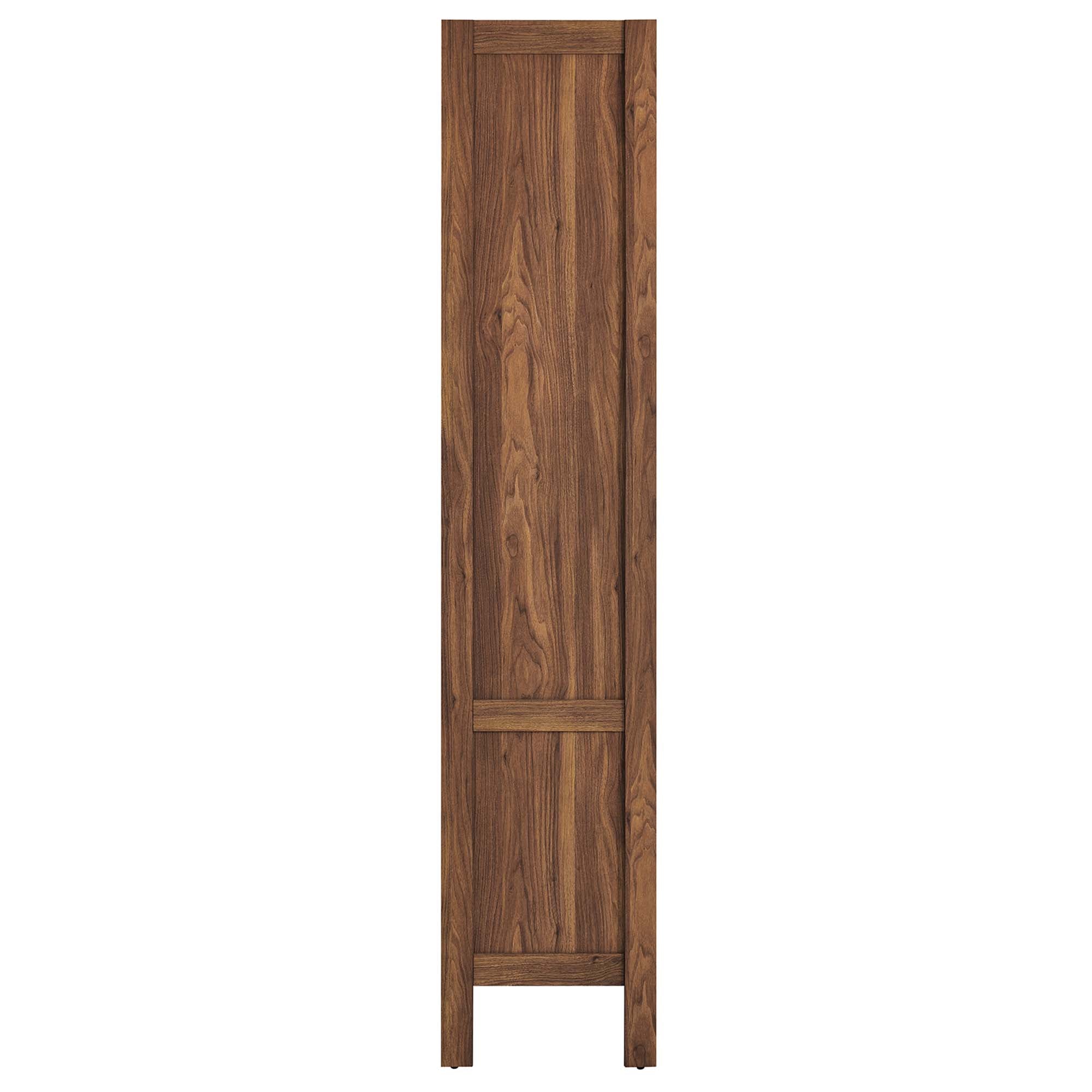 Capri 4-Shelf Wood Grain Bookcase | Modway Furniture | ZIN Home