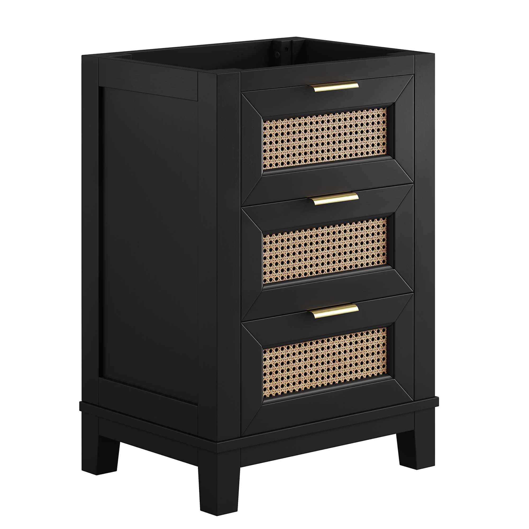 Dixie Bathroom Cabinet Basin Not Included - Black