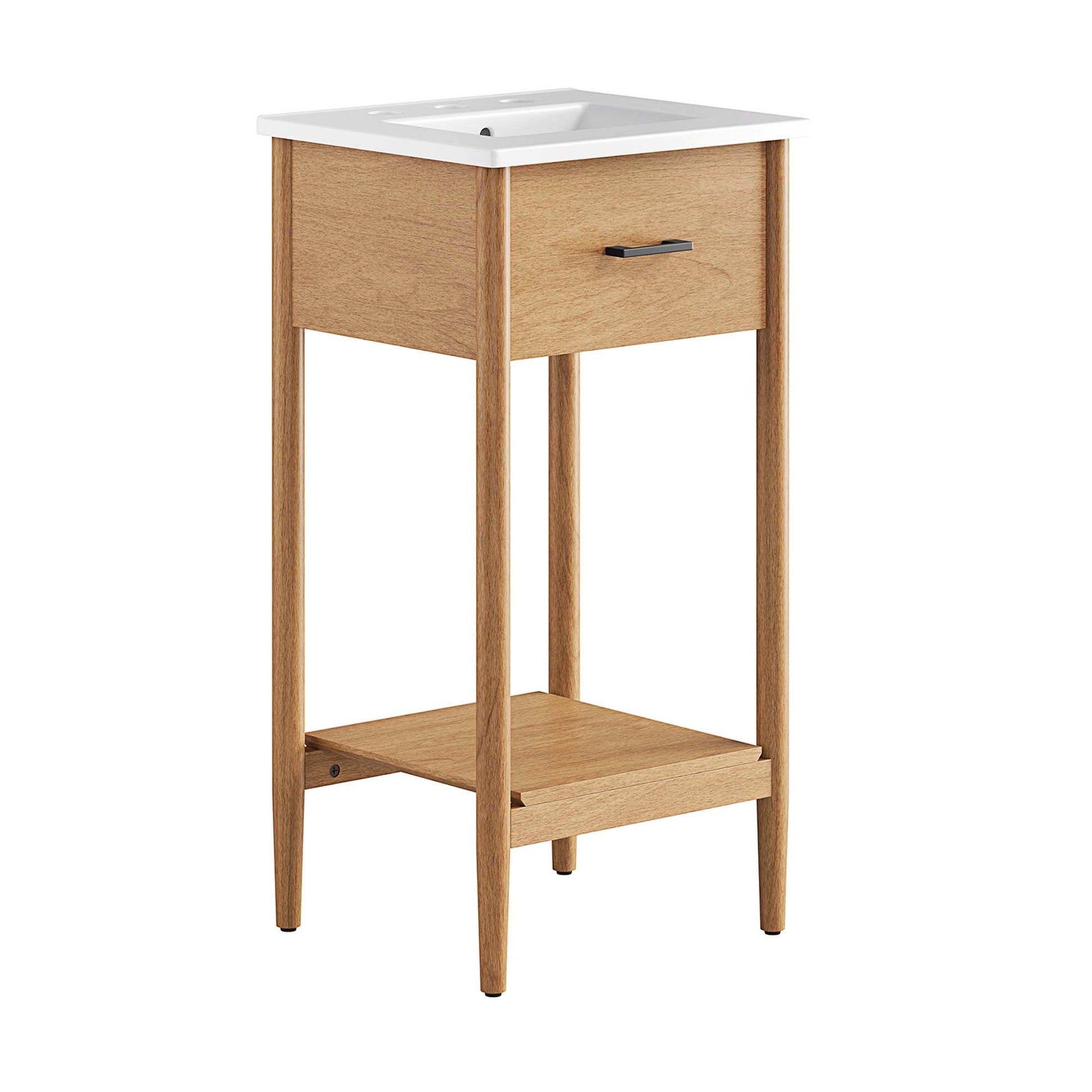 Zaire Bathroom Vanity Basin Included - Natural White