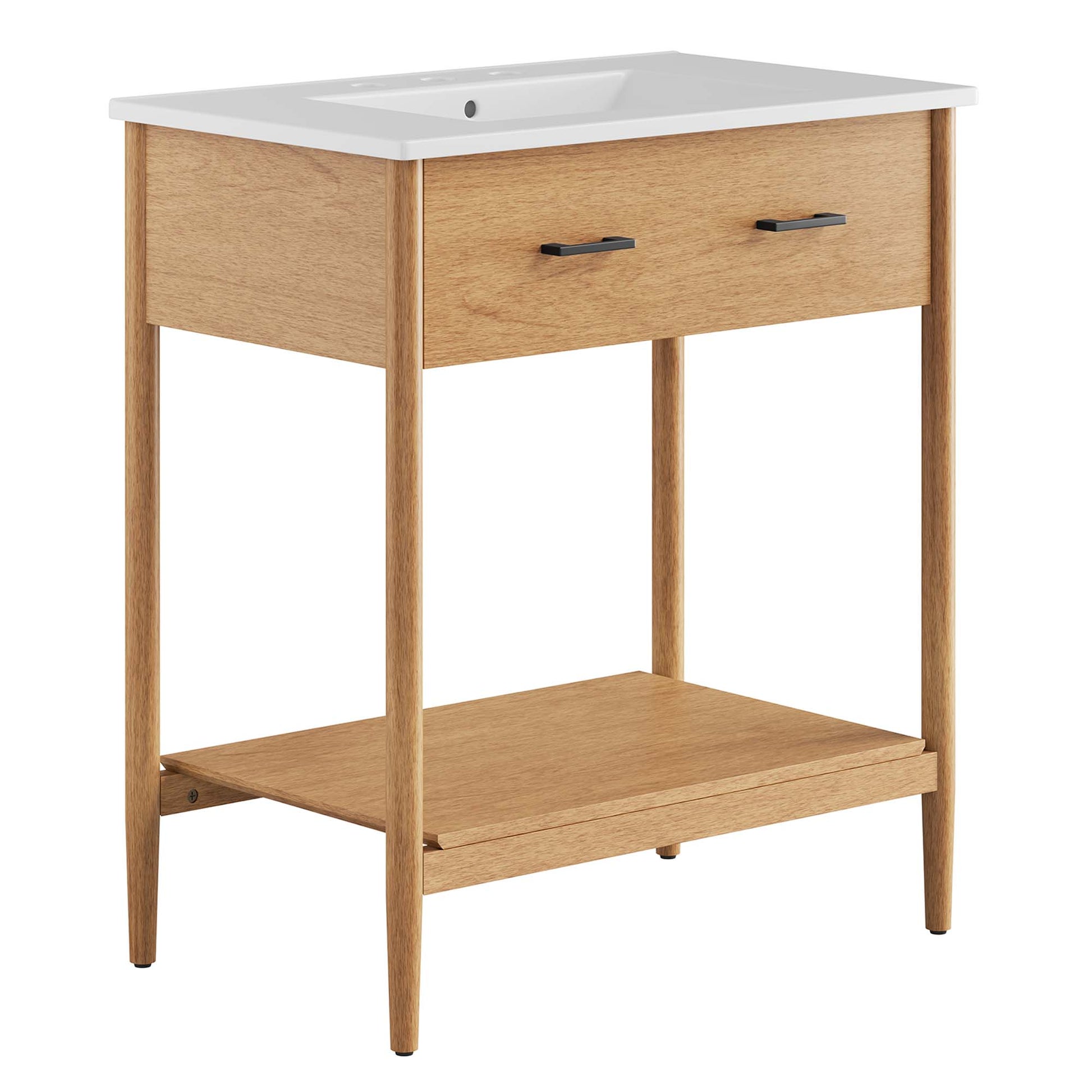 Zaire 30" Bathroom Vanity - Natural White