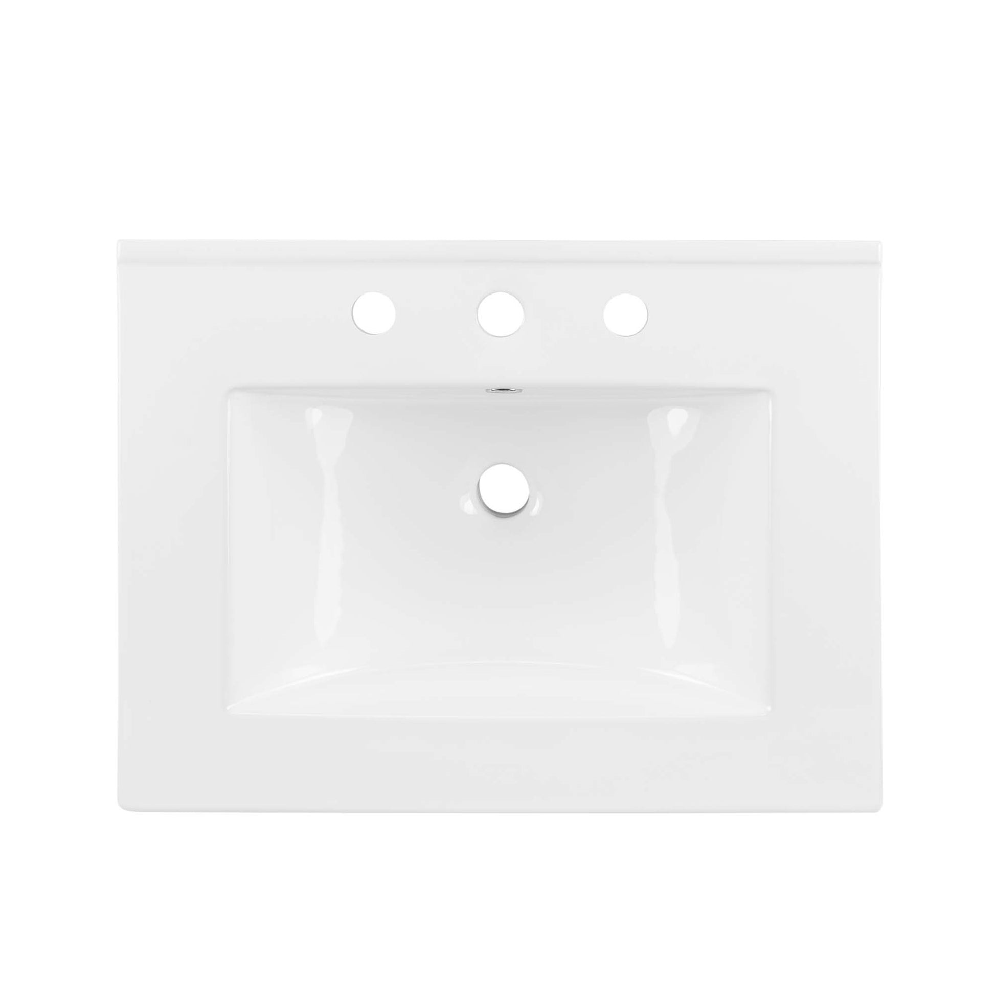 Chaucer Bathroom Vanity with White Basin Included