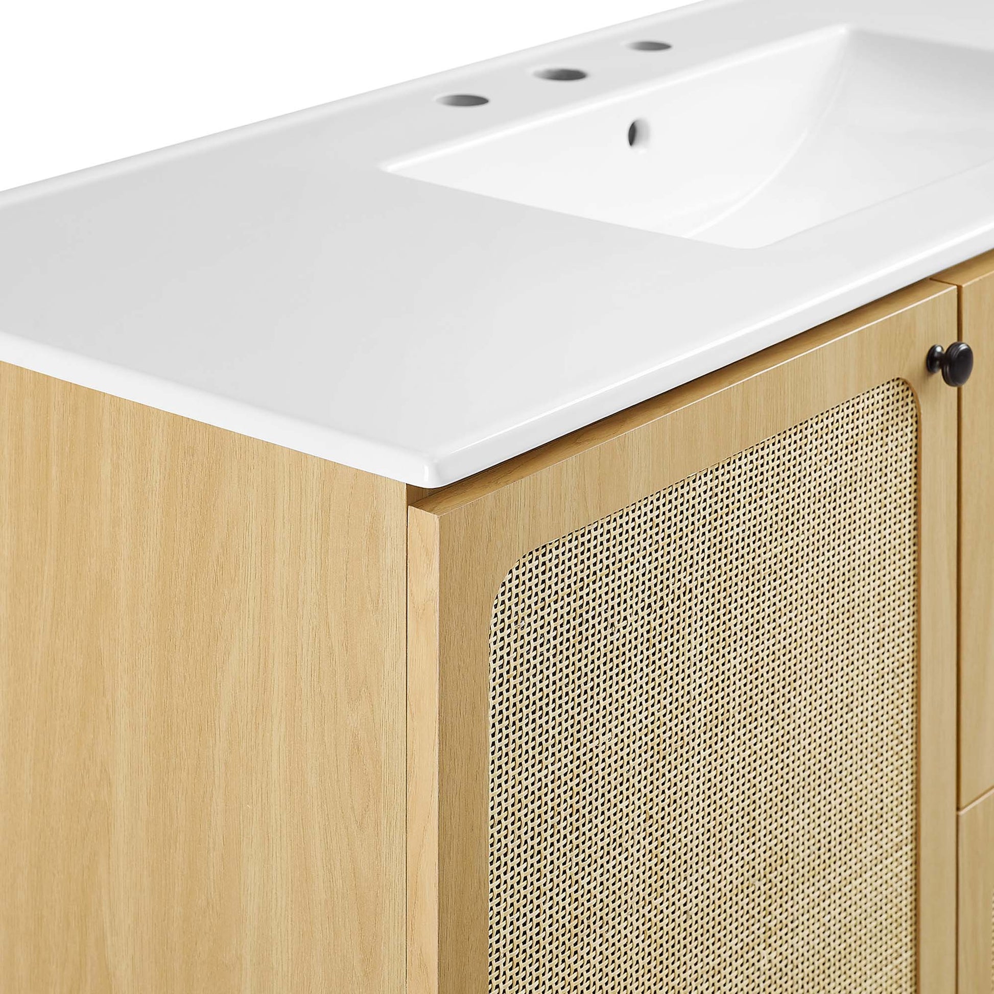 Chaucer 48" Bathroom Vanity with White Basin Included