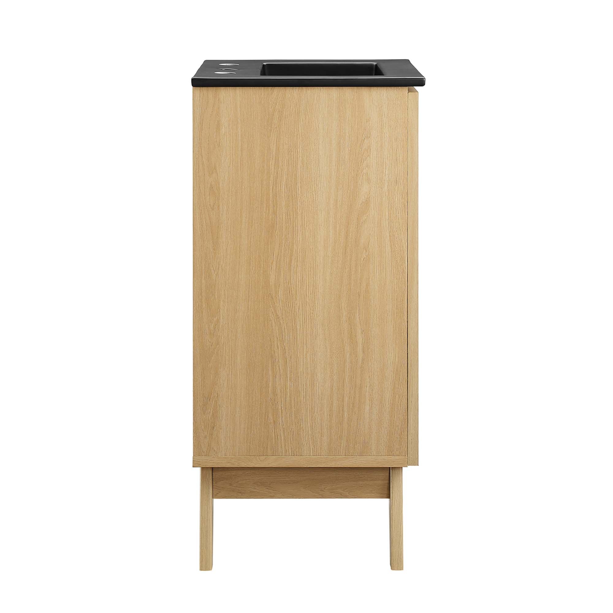 Soma Bathroom Vanity with Black Basin Included