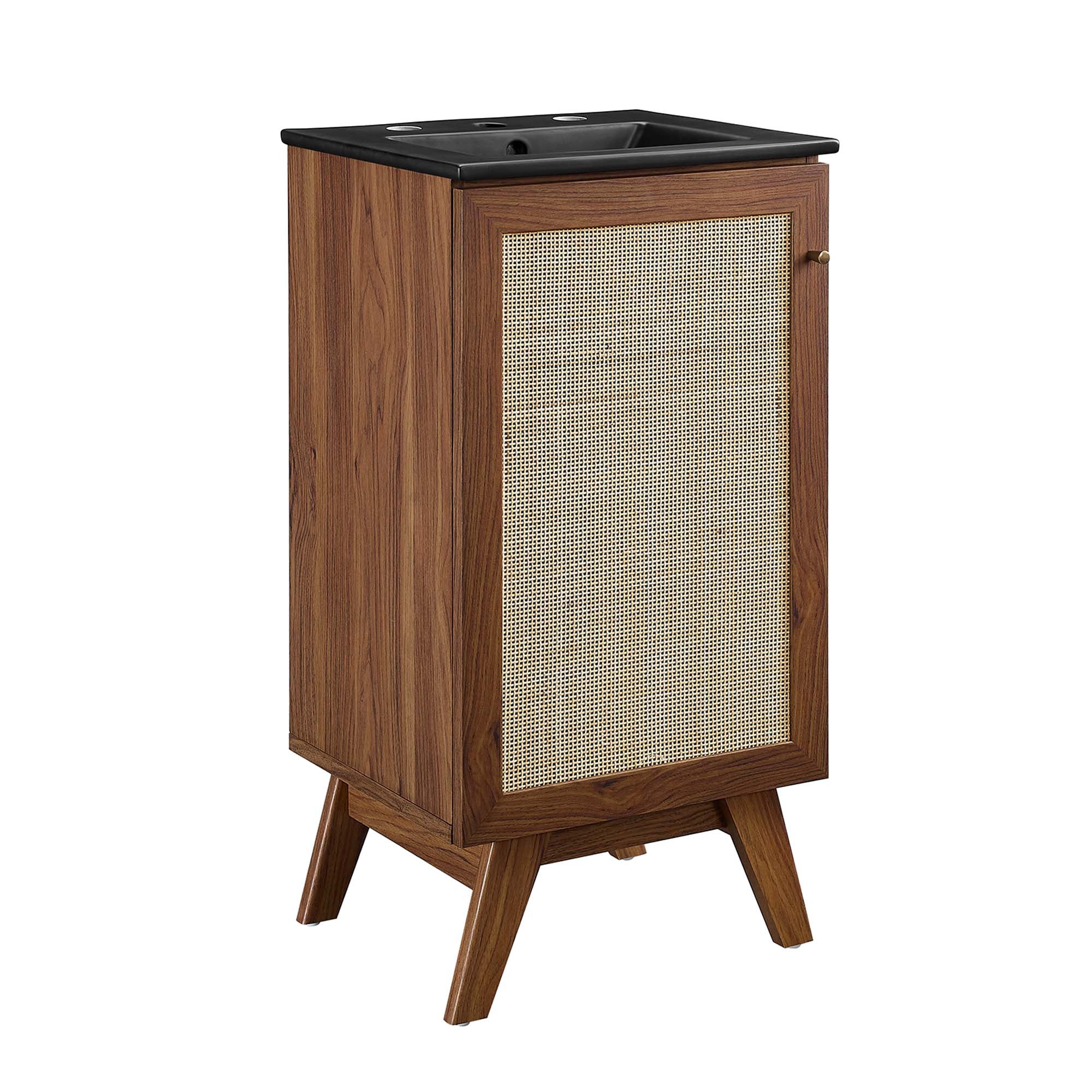 Soma Bathroom Vanity with Black Basin Included