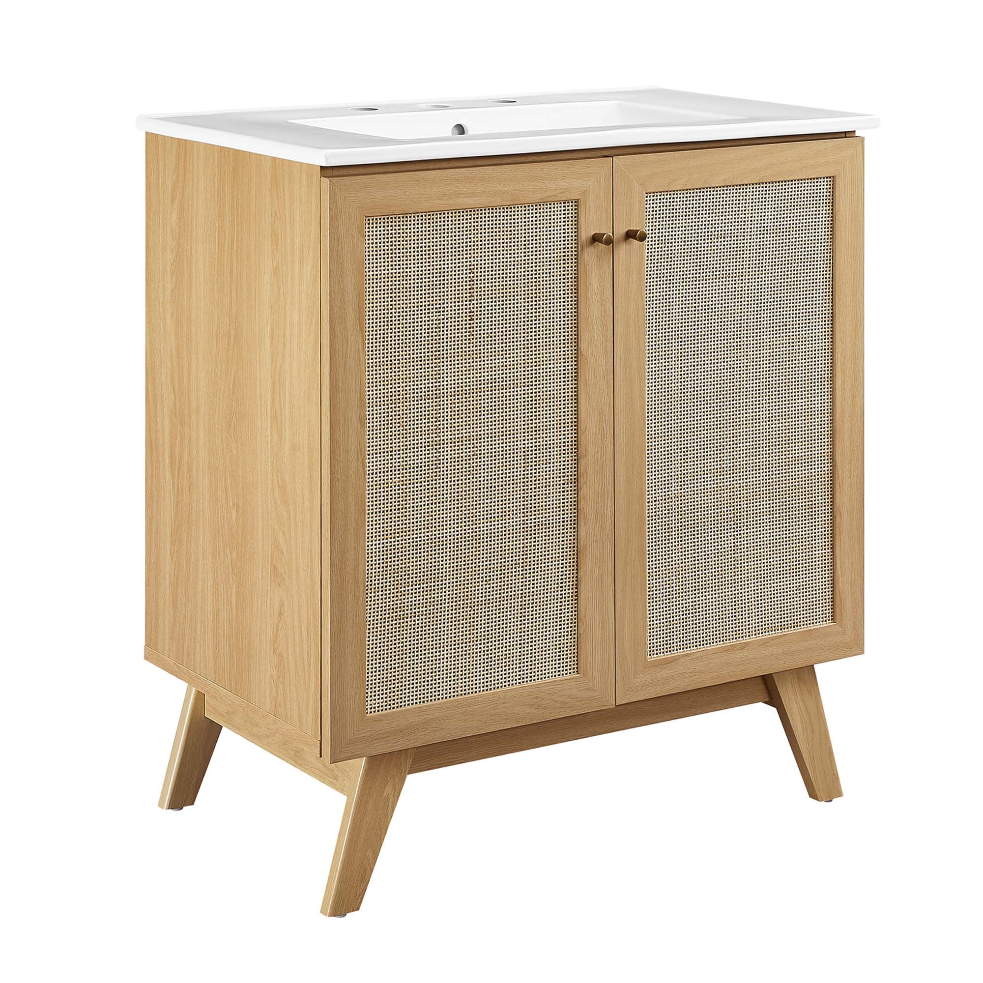 Soma 30" Bathroom Vanity - Oak White