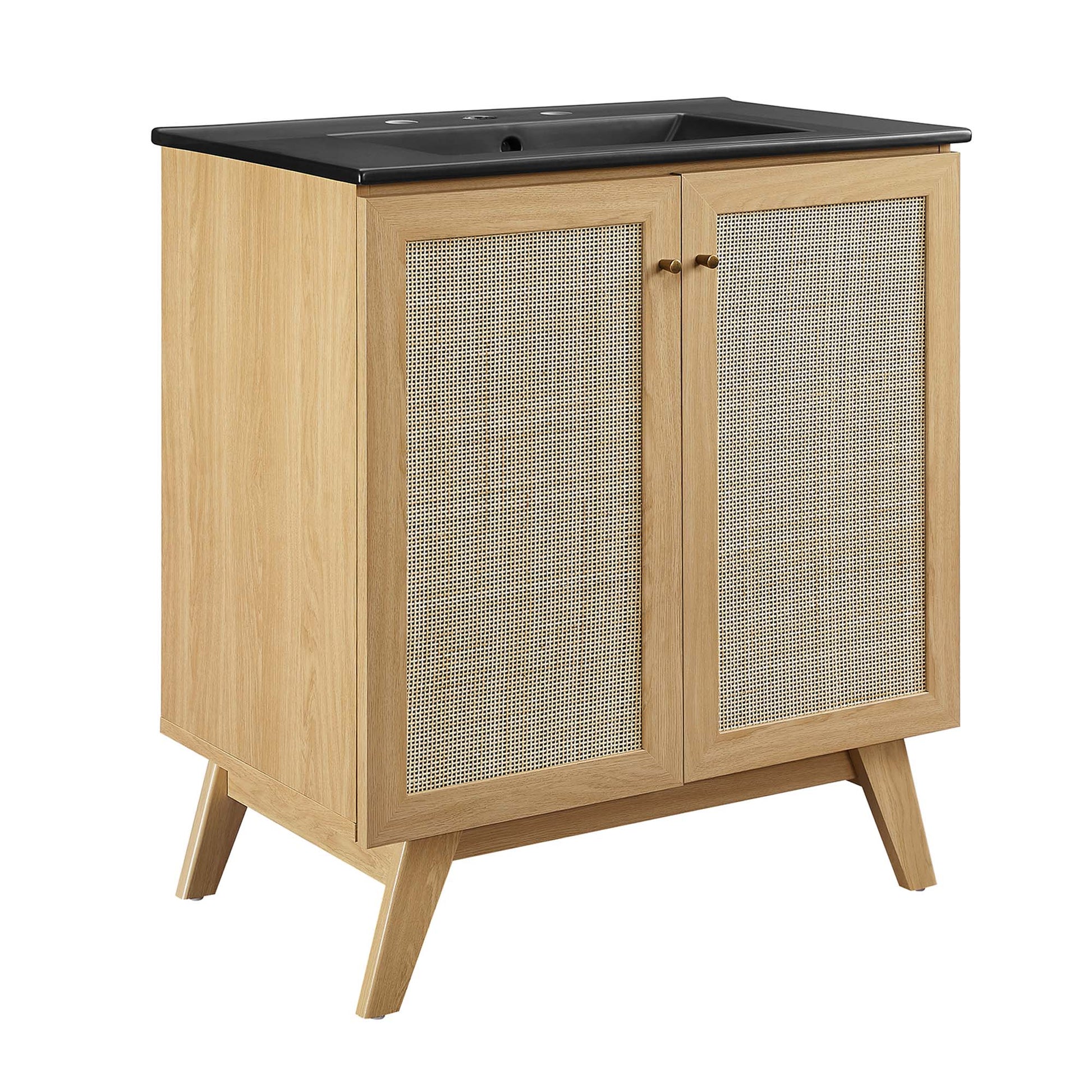 Soma 30" Bathroom Vanity - Oak Black