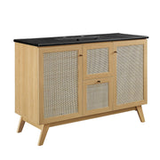 Soma 48" Single Sink Bathroom Vanity - Oak Black