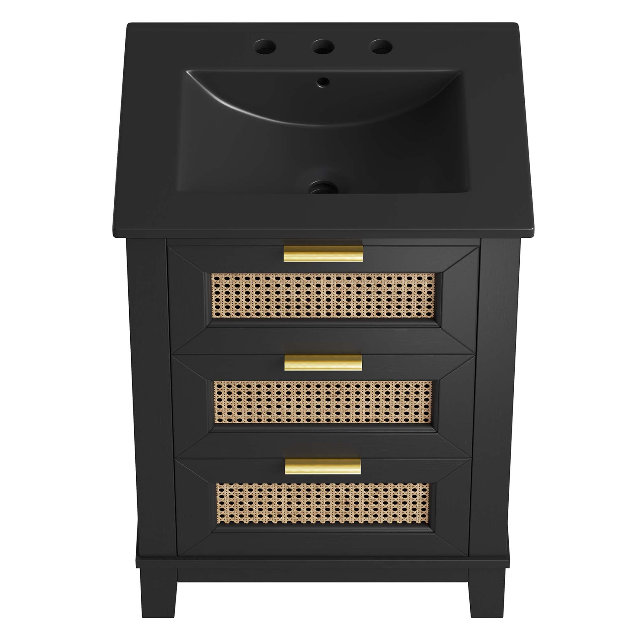 Dixie 24" Solid Wood Bathroom Vanity Cabinet