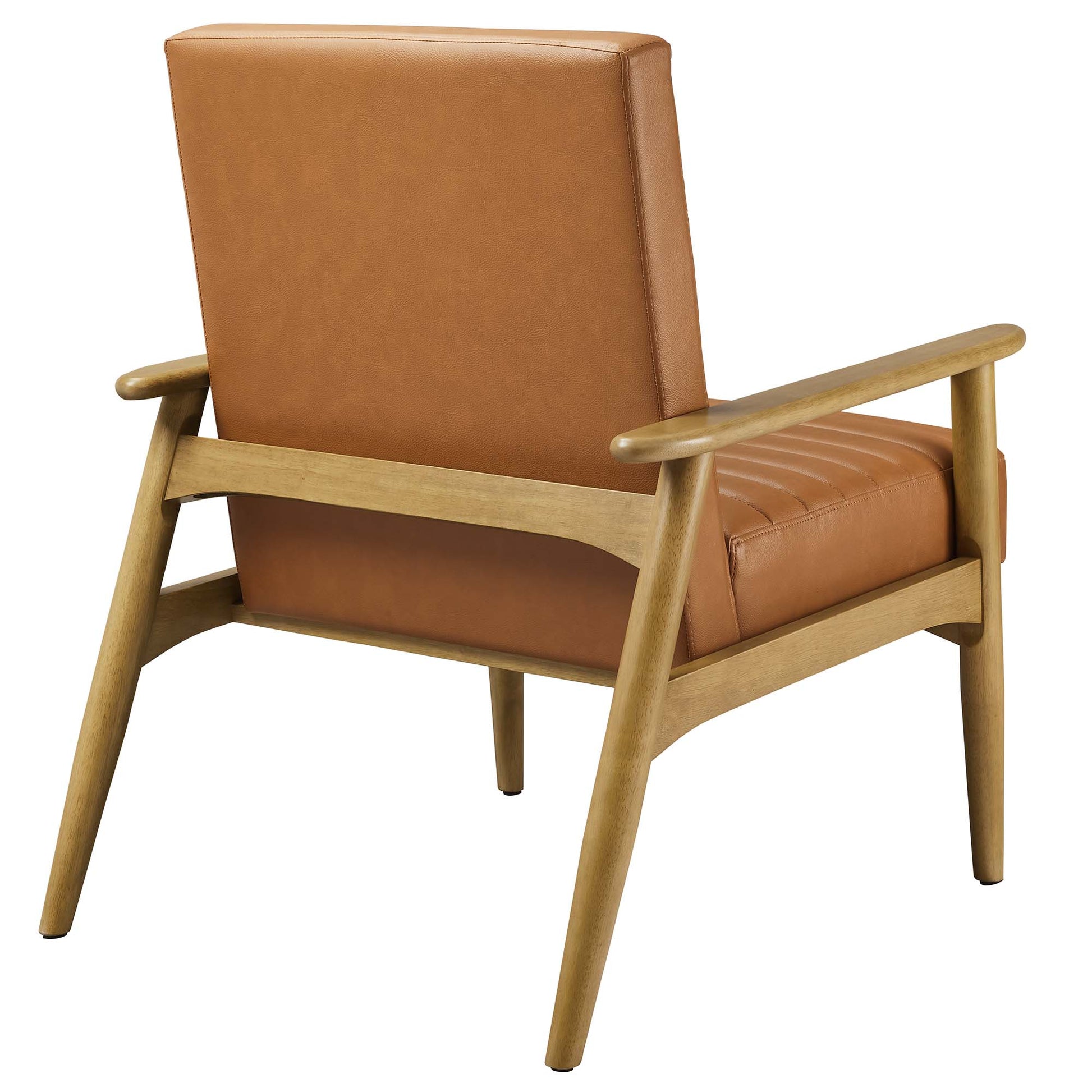 Jensen   Vegan Leather Accent Chair