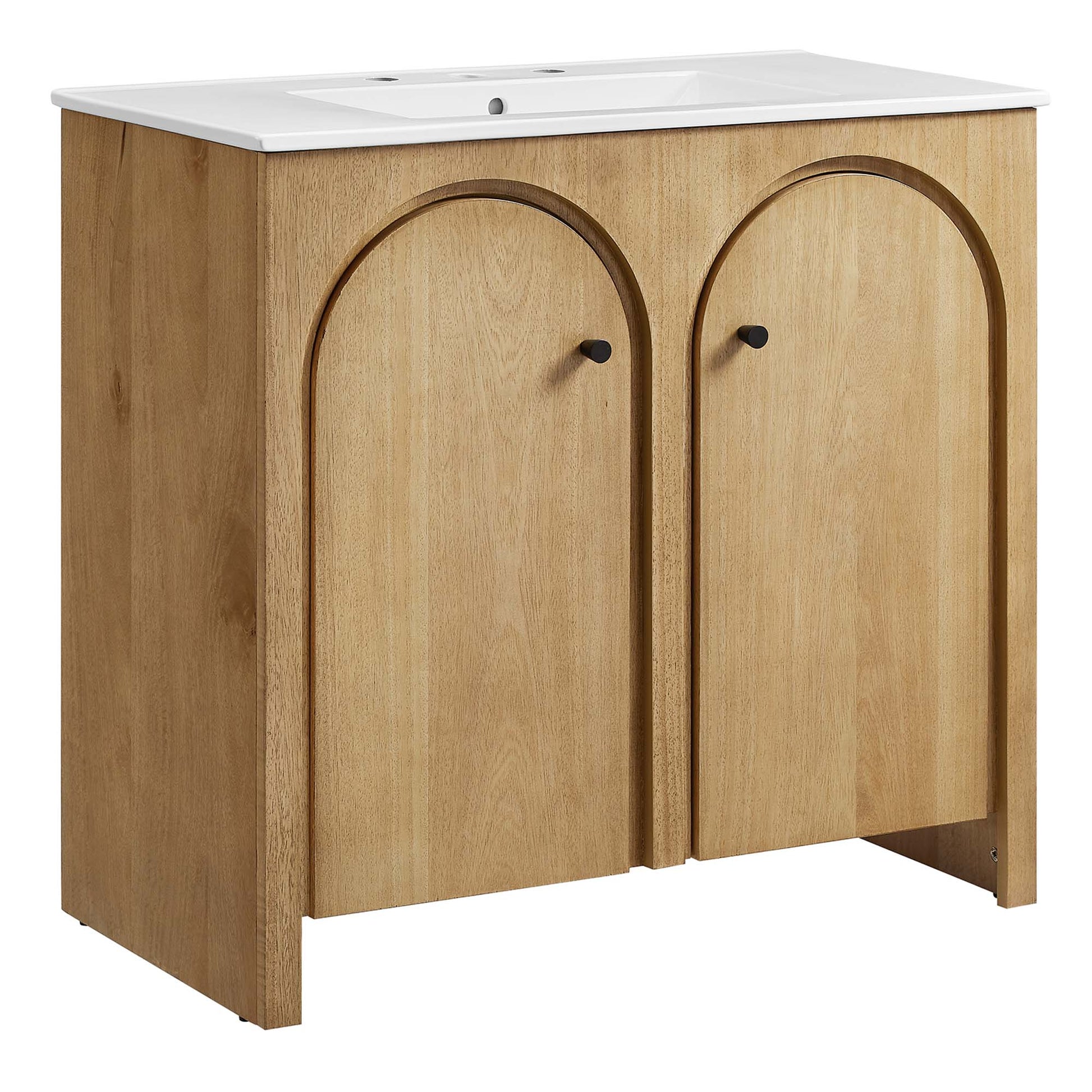 Appia 36" Bathroom Vanity - Oak White