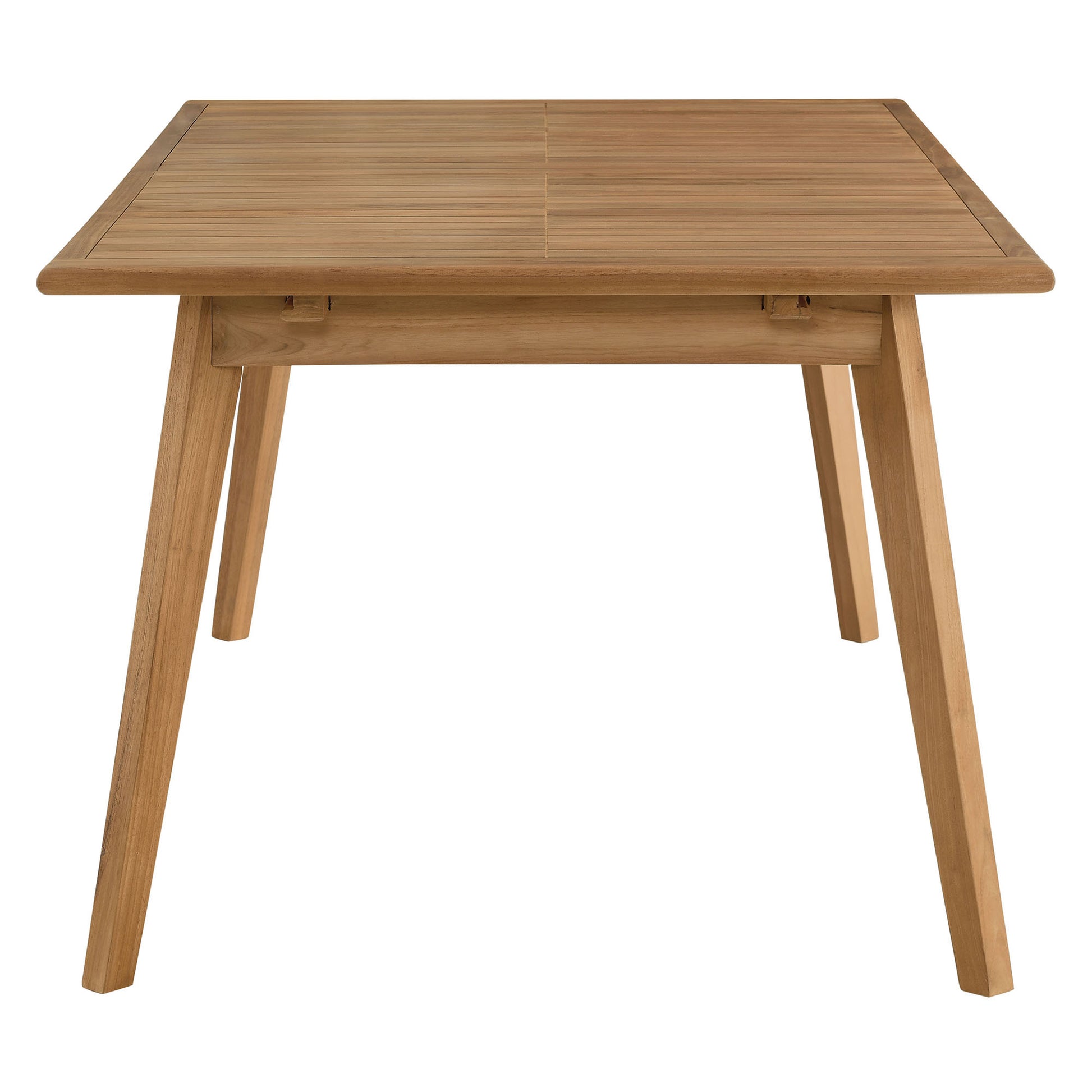 Vienna Outdoor Patio Teak Wood Extendable Dining Table