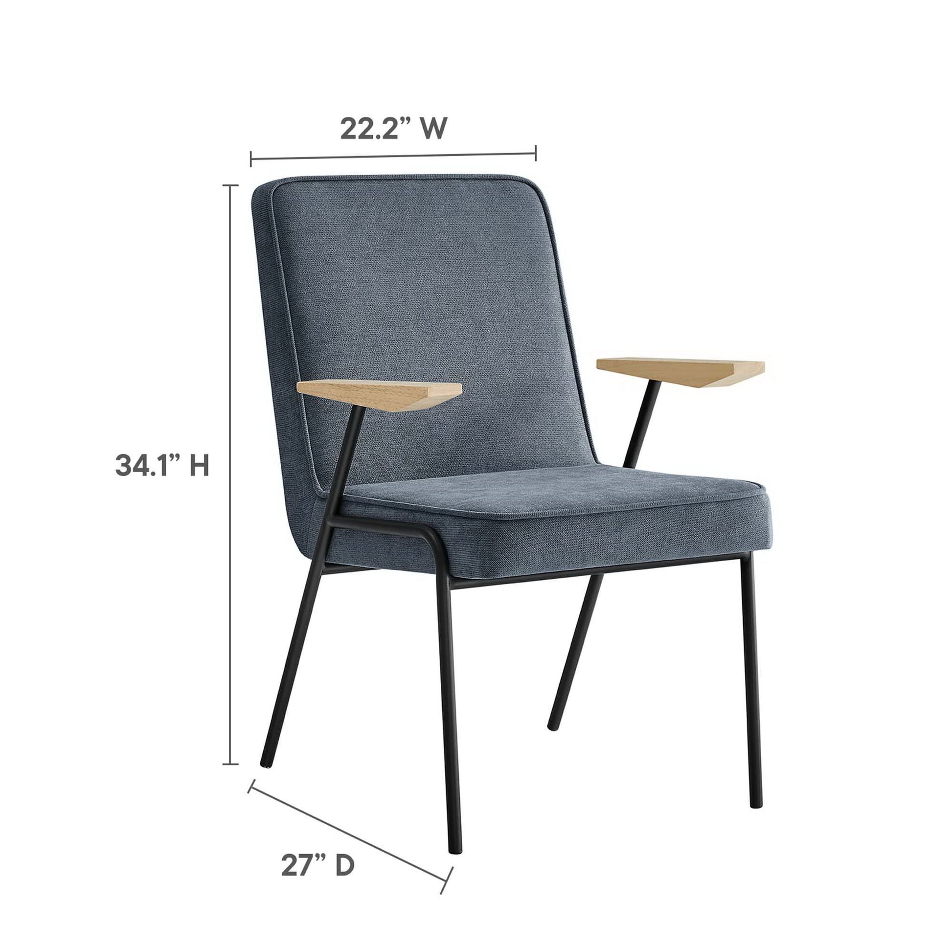 Vista Dining Armchair - Slate