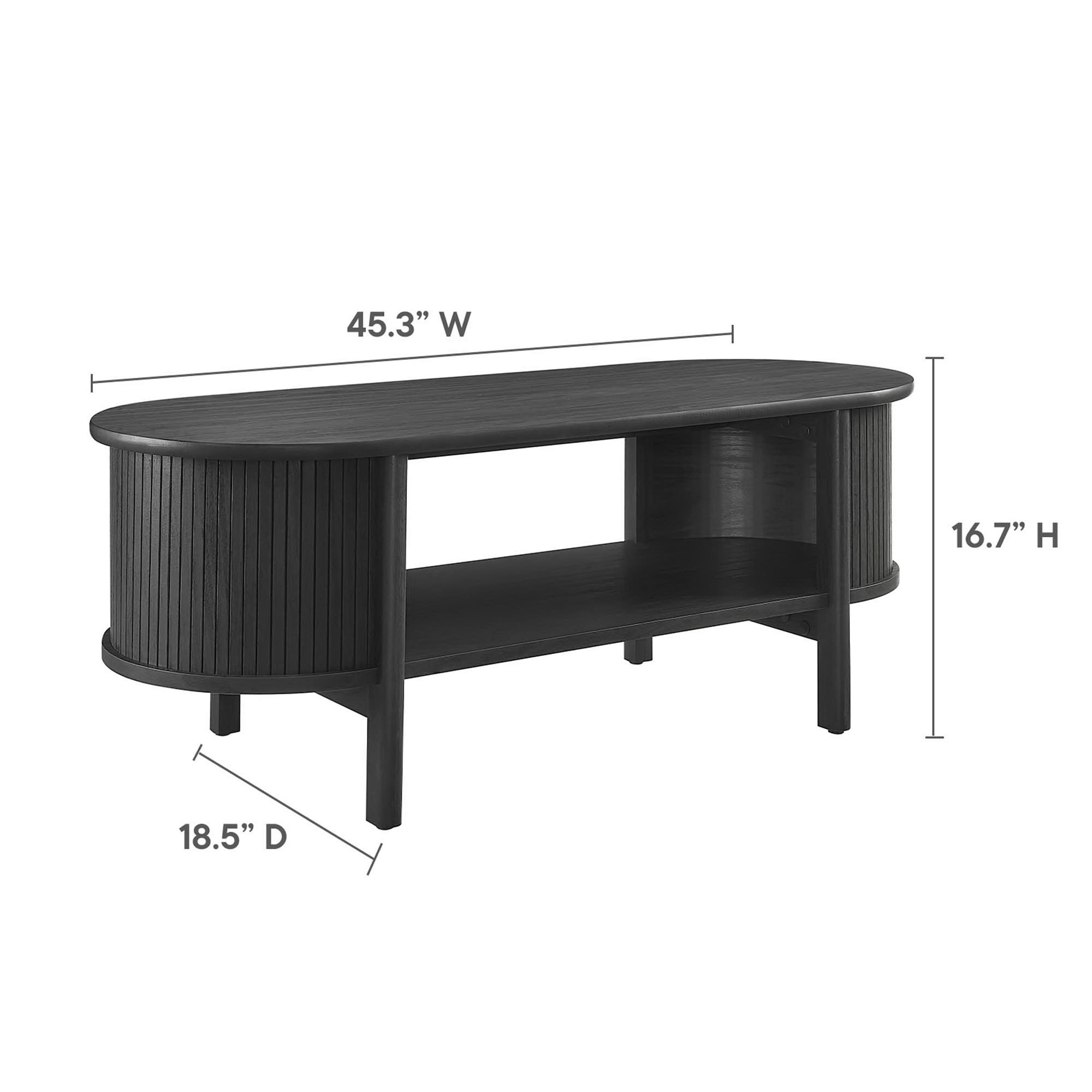 Cadence Coffee Table - Walnut