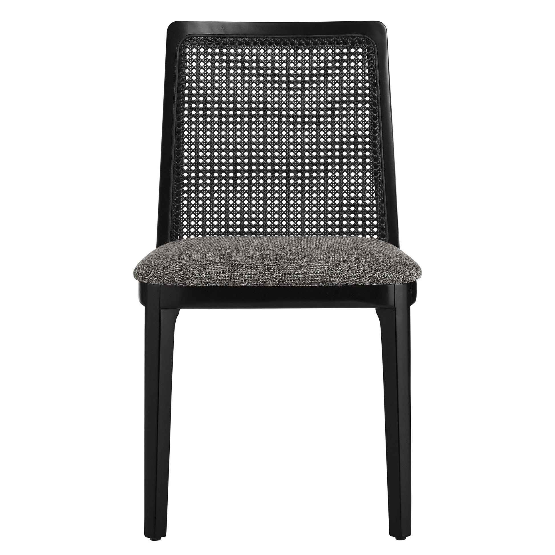 Monarch Beech Wood and Rattan Dining Side Chair