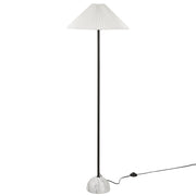 Illusion Marble Dome Floor Lamp - Black