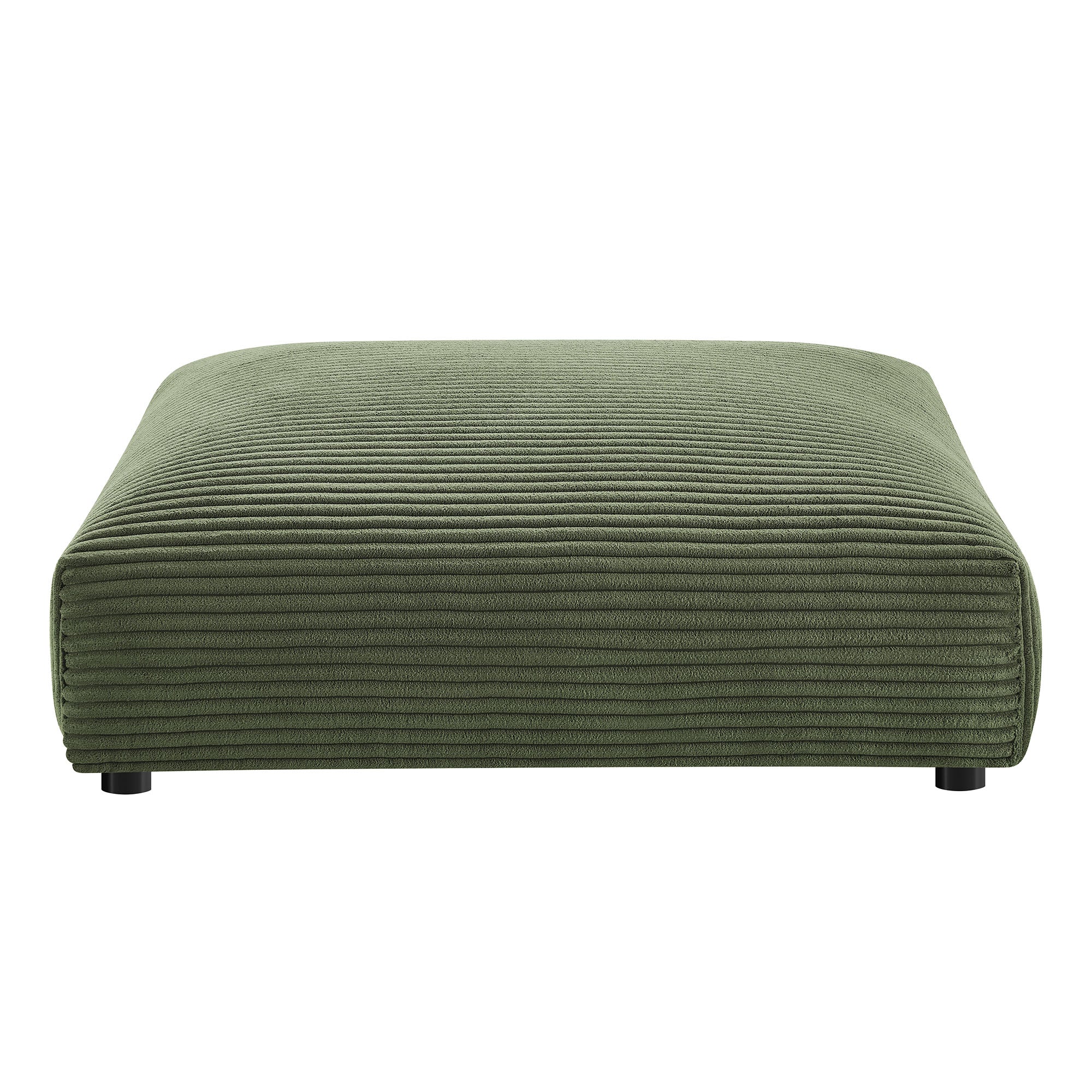 Solace  Modular Corduroy Upholstered Ottoman