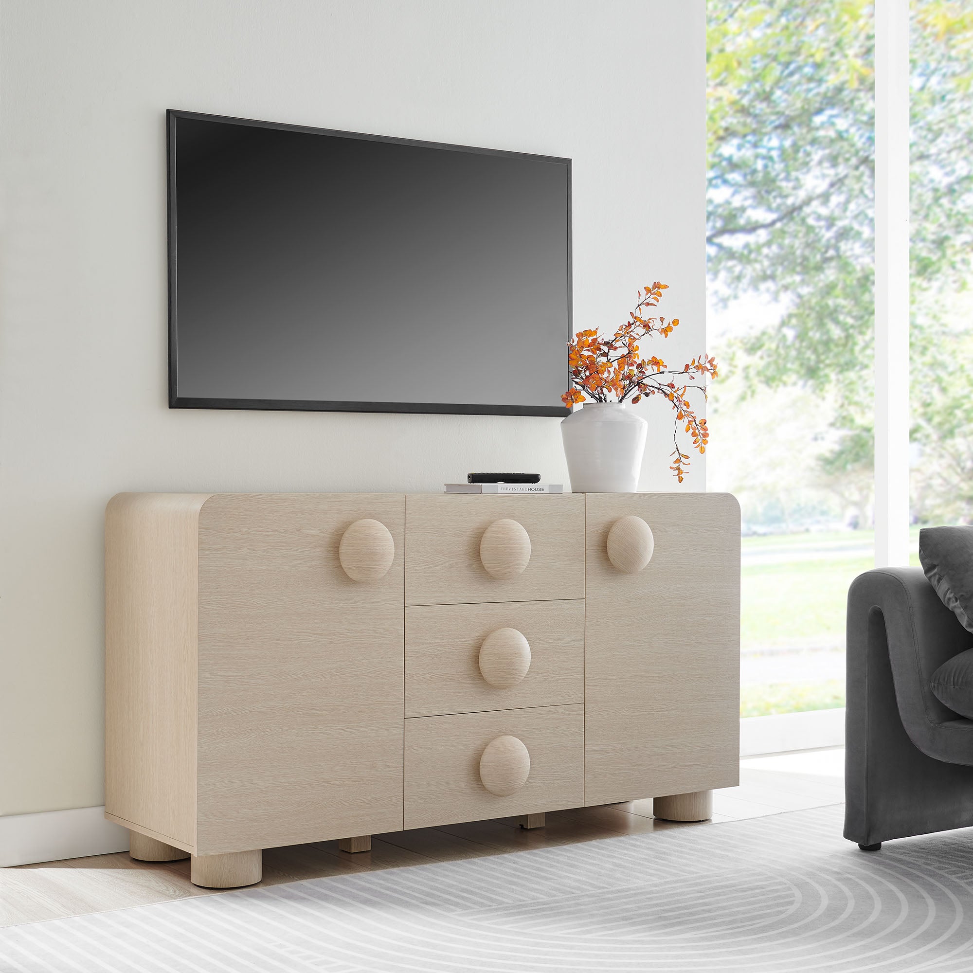 Sonnet  57"  Sideboard Storage Cabinet