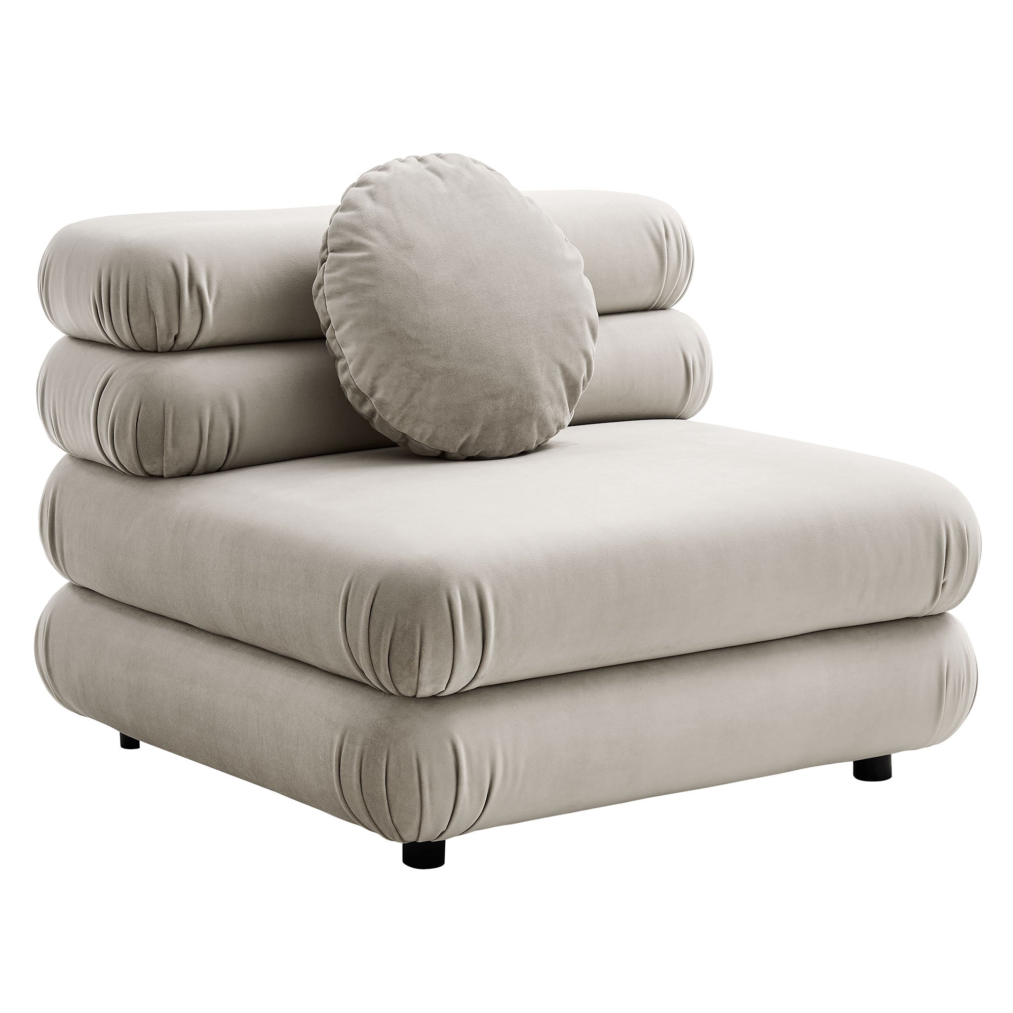 Jubilee 3-Piece Modular Performance Velvet Sectional Sofa