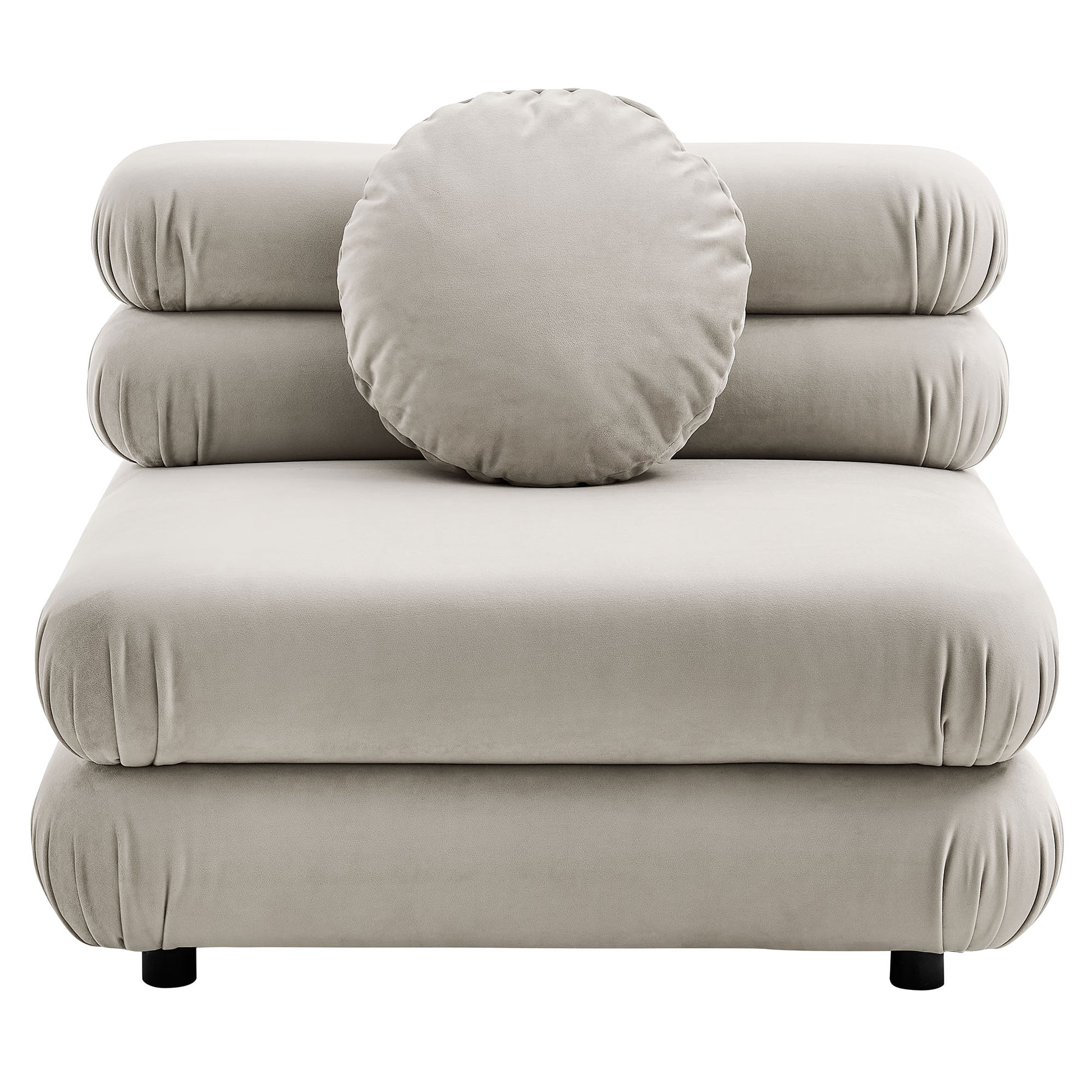 Jubilee 3-Piece Modular Performance Velvet Sectional Sofa