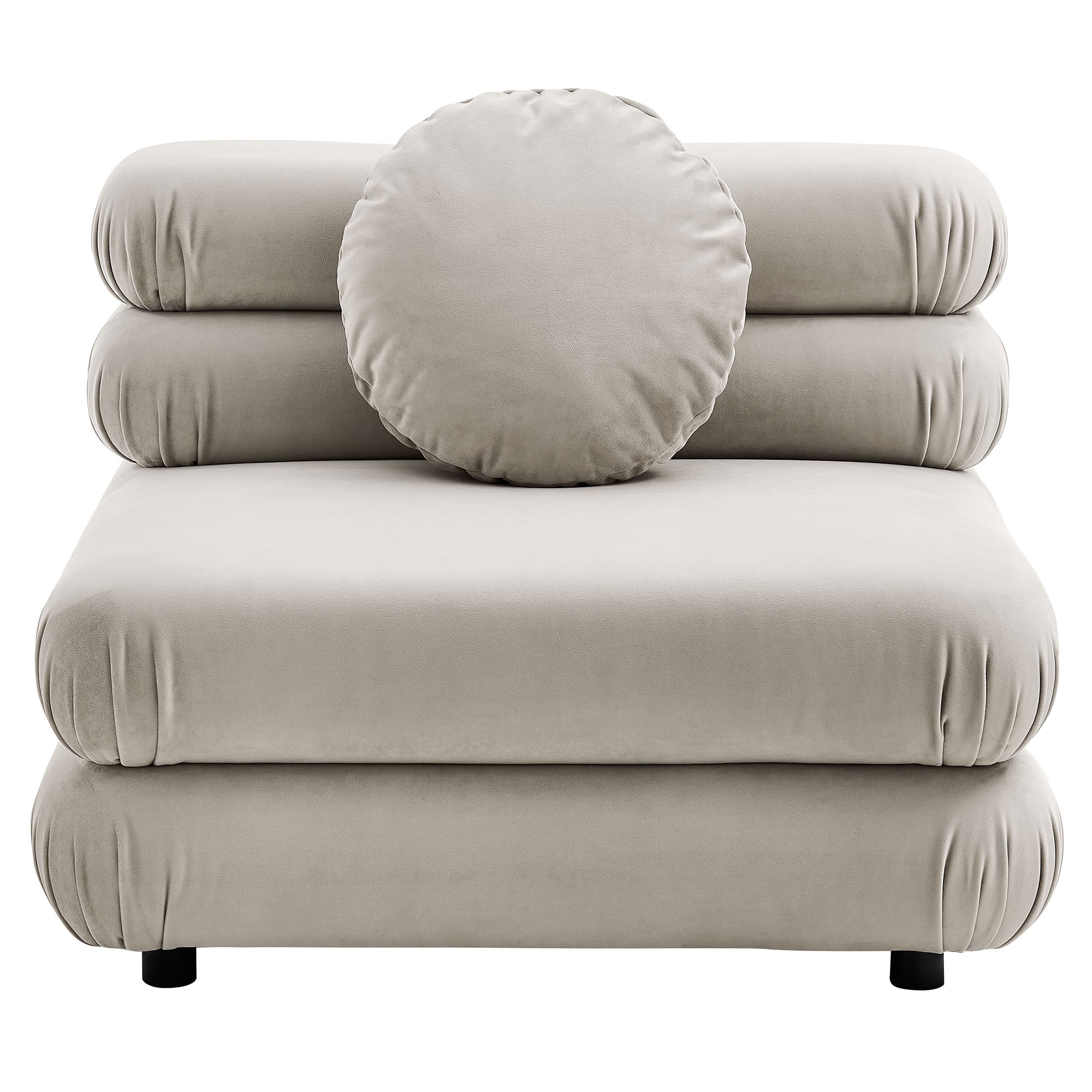 Jubilee 3-Piece Modular Performance Velvet Sectional Sofa